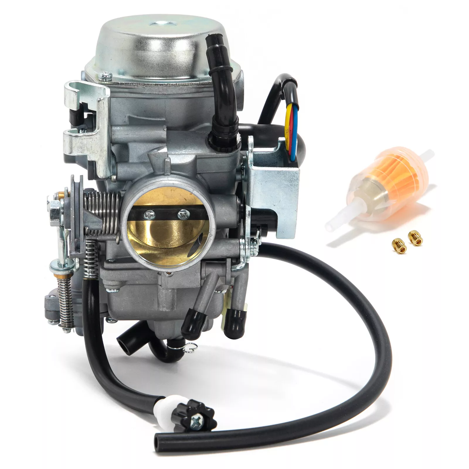 thumbnail video image 2 of Carburetor for Honda VTX1300 VTX1300C VTX1300R 2004-2009 VTX1300S 2003-2008 VTX1300T 2008-2009 16100-MEA-901 Motorcycle, 2 of 8