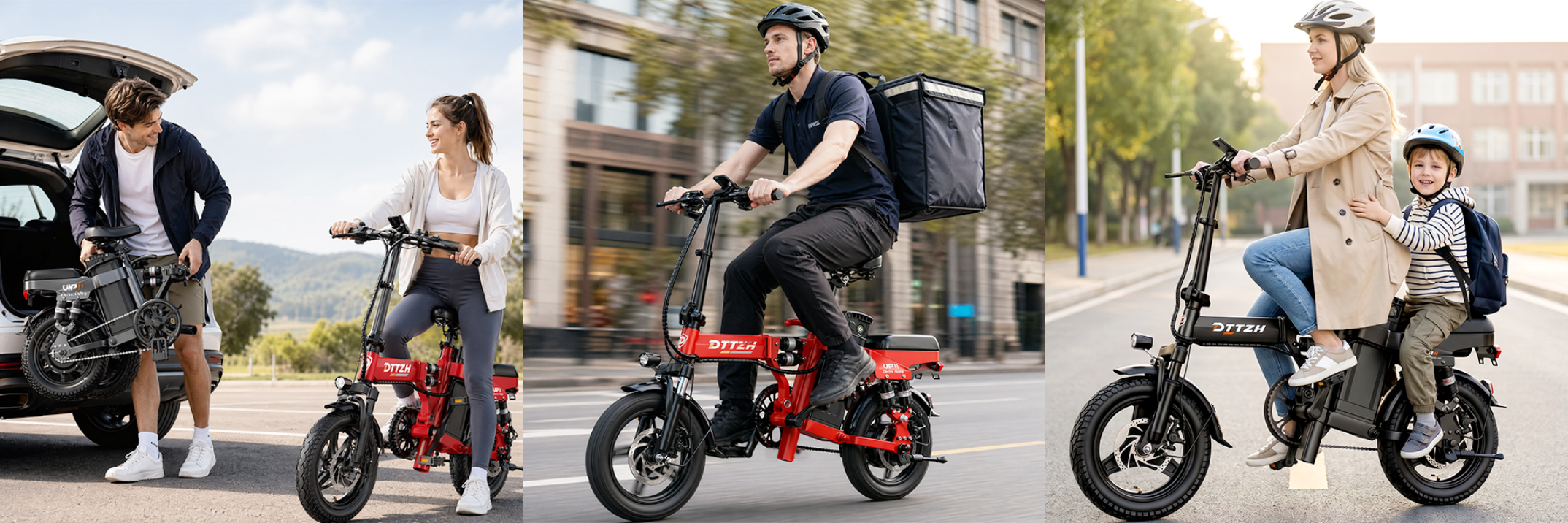 thumbnail video image 2 of 2000W Electric Bike Foldable for Adults, 40MPH Folding Ebike, 52V 25Ah Adult Electric Bicycles, 80 Mlies Long Range E Mountain Bike, UL2849 Certified (Black), 2 of 11