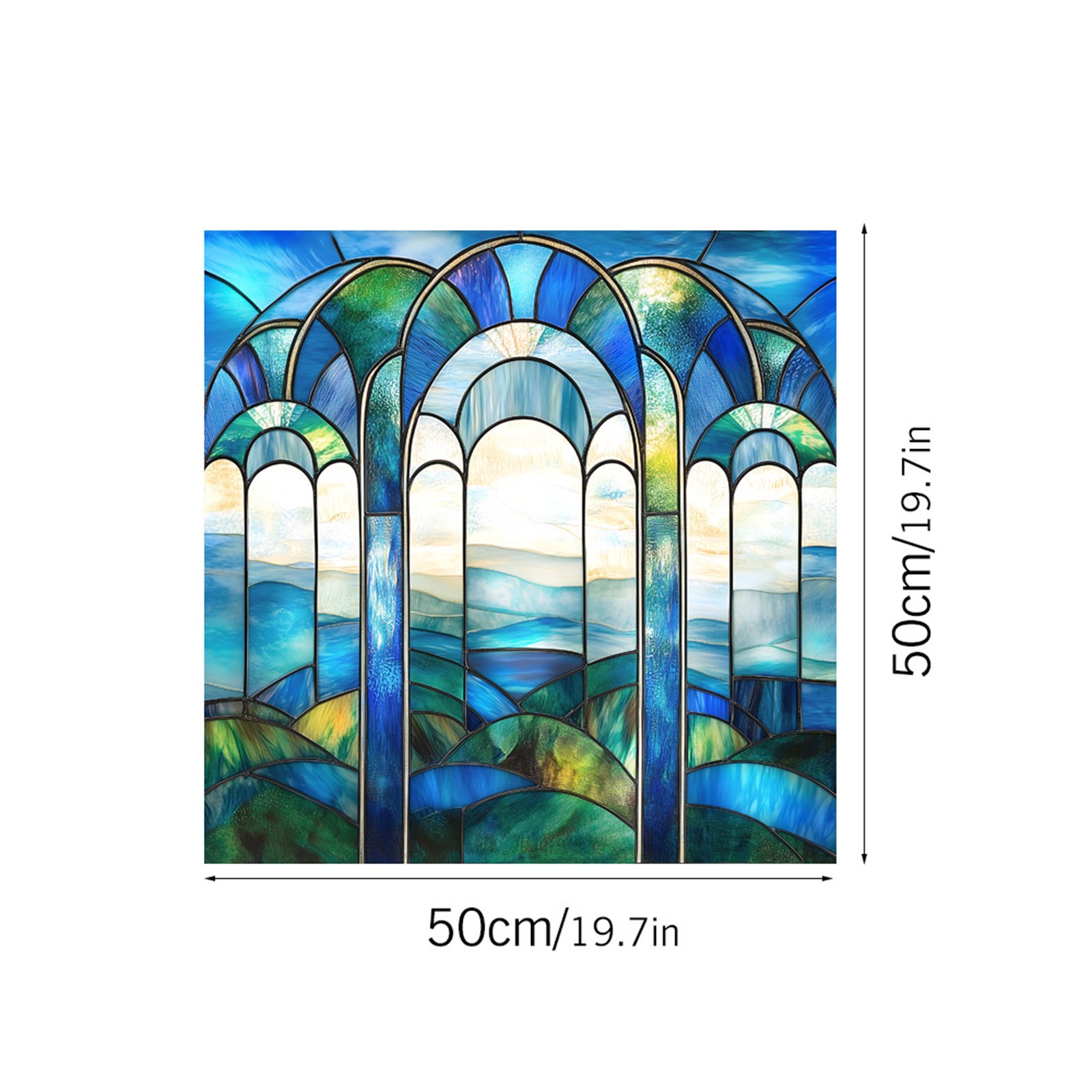 thumbnail video image 2 of Clearance Wall stickers under $5,Colorful Static Cling Window Decals Removable PVC Glass Sticker For Home Decor Self Adhesive Window Film With Flower Designs, 2 of 3