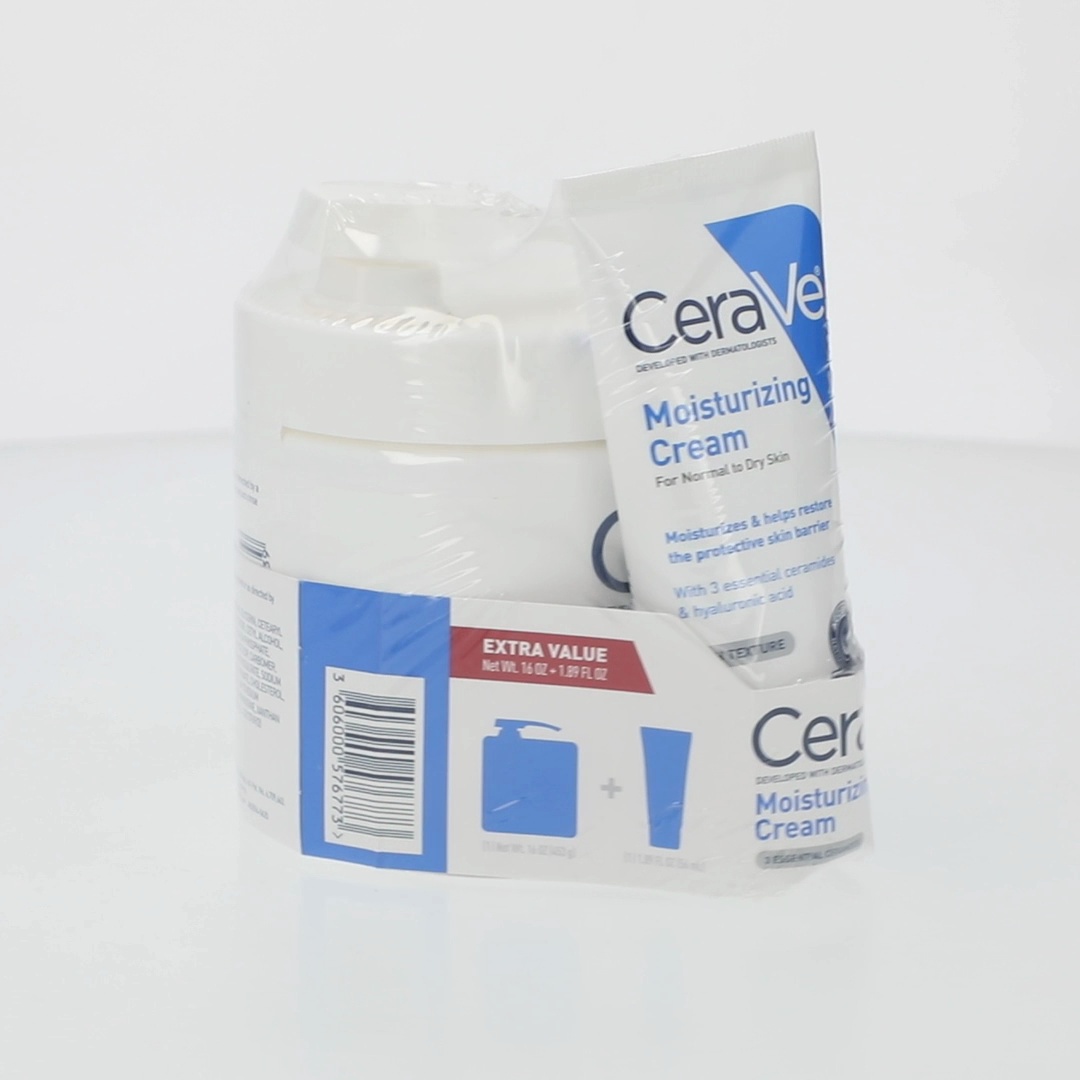 CeraVe Moisturizing Cream for Normal to Dry Skin, 16 oz Pump