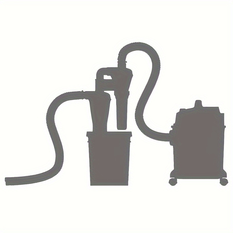 thumbnail video image 2 of Double Filtration - Cyclone Dust Collector, 50mm/2'' DIY Turbocharged Woodworking Filter Industrial Separator Collector Canister A Set, 2 of 12