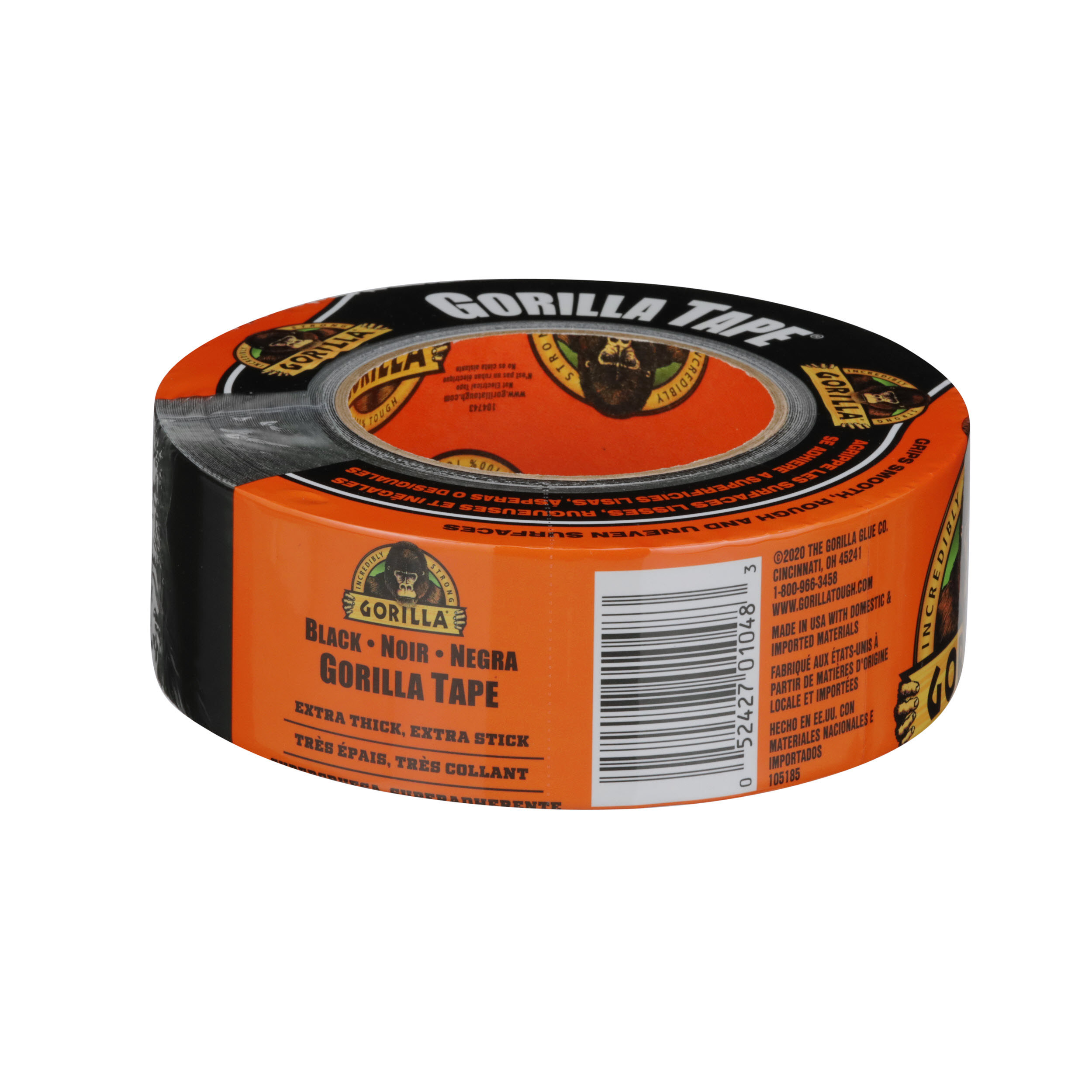 Gorilla Black Tape, 30yd