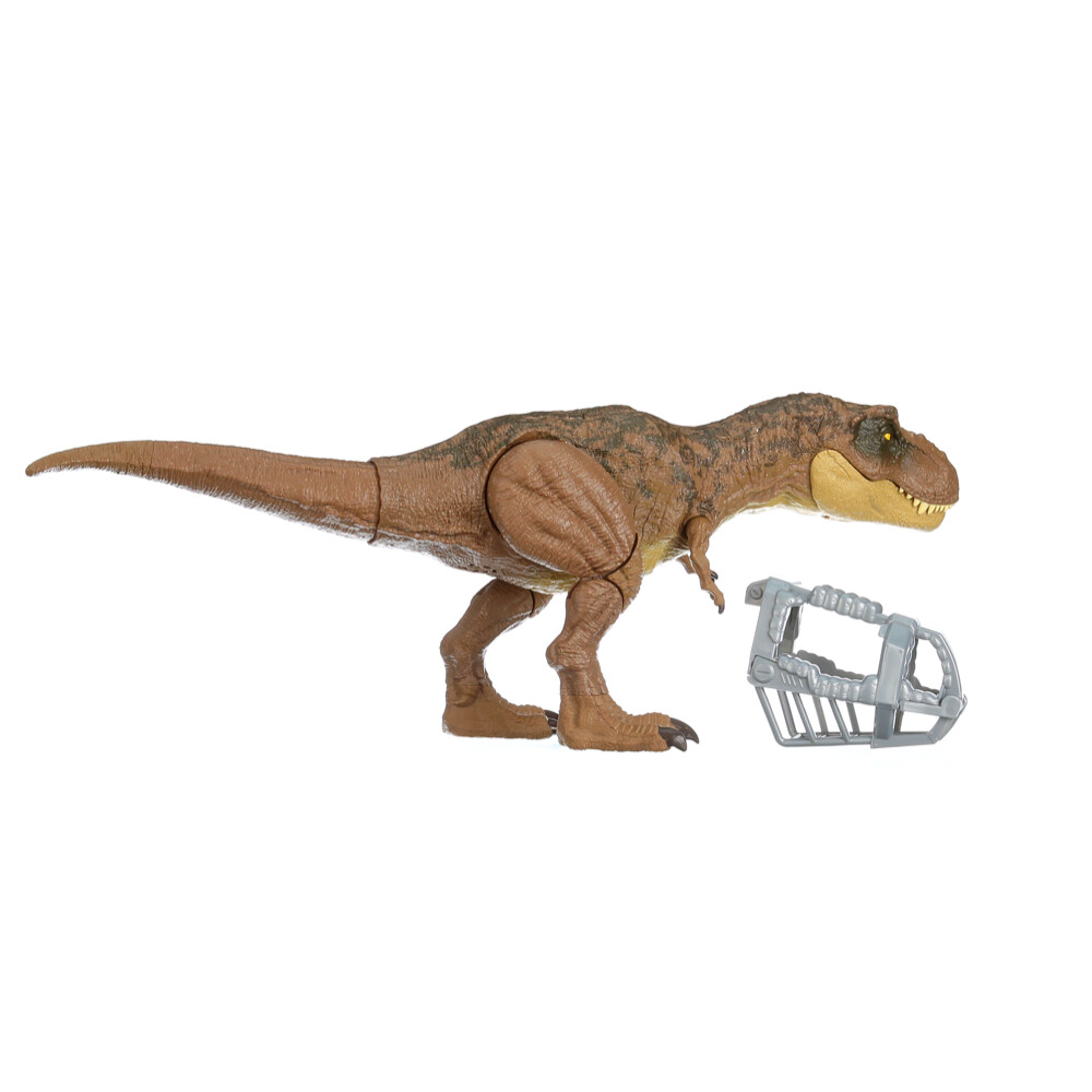 Jurassic World: Camp Cretaceous Stomp 'n Escape Tyrannosaurus Rex Action  Figure, Stomping T-Rex Toy