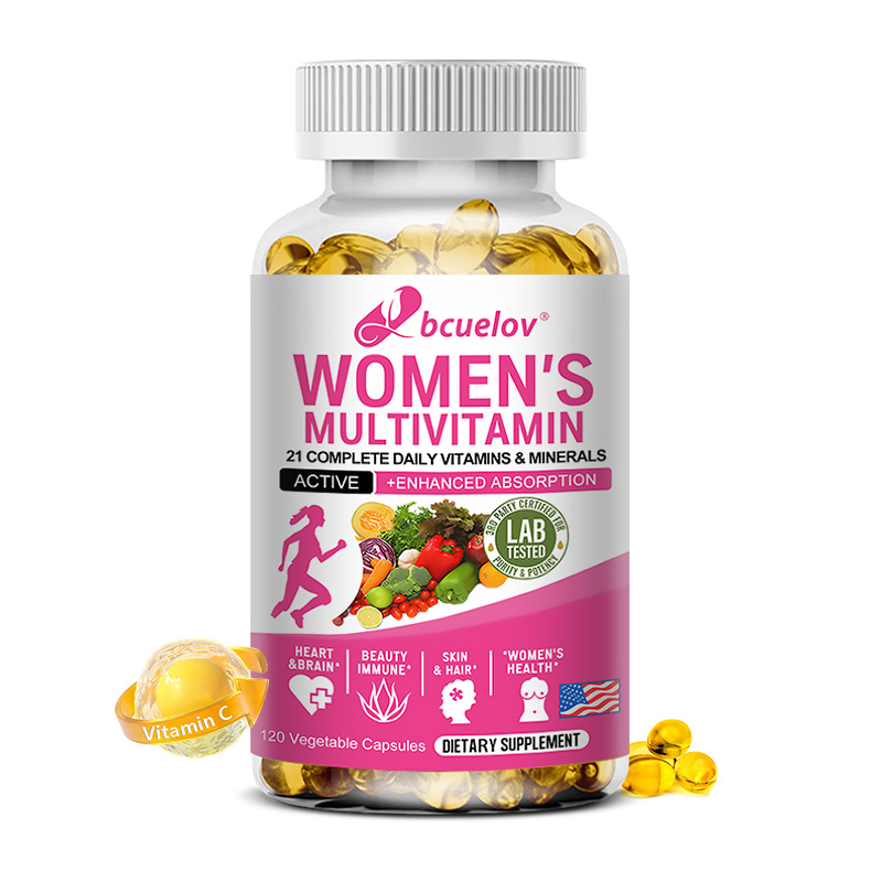 thumbnail video image 2 of Bcuelov Women's Multivitamin Supplement, 120 Veggie Capsules, Supports Daily Nutritional Needs & Wellness, 2 of 9