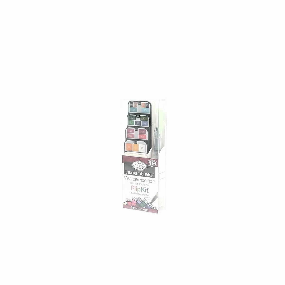 Royal & Langnickel Essentials - Watercolor Artist Flip Kit with