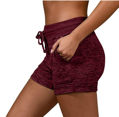 thumbnail video image 2 of Bunenne Young Adult Shorts Casual Shorts for Women Soft and Comfy Activewear Lounge Shorts with Pockets and Drawstring Womens Loose Shorts Blue 2XL, 2 of 10