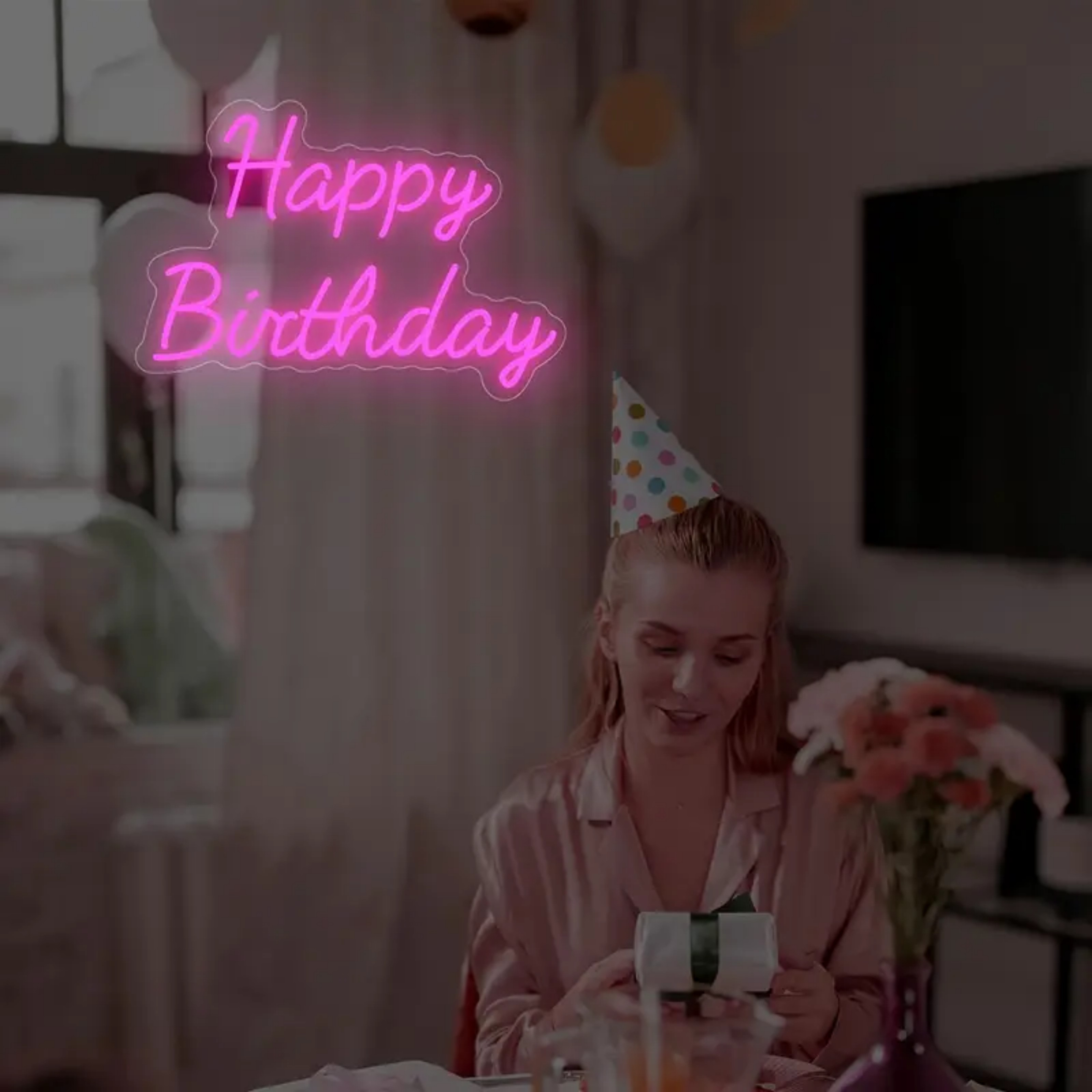 thumbnail video image 2 of UPONRAY Two Lines Custom Neon Signs, Usb Powered with Adjustable Brightness Wall Decor for Gifts, Warm White, 16 inch, 2 of 9