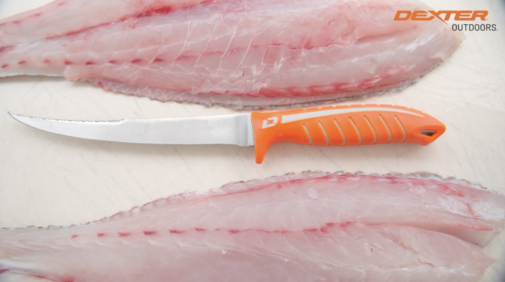 thumbnail video image 2 of Dexter Dextreme 8" Dual Edge Flexilble Fillet Knife, 2 of 5