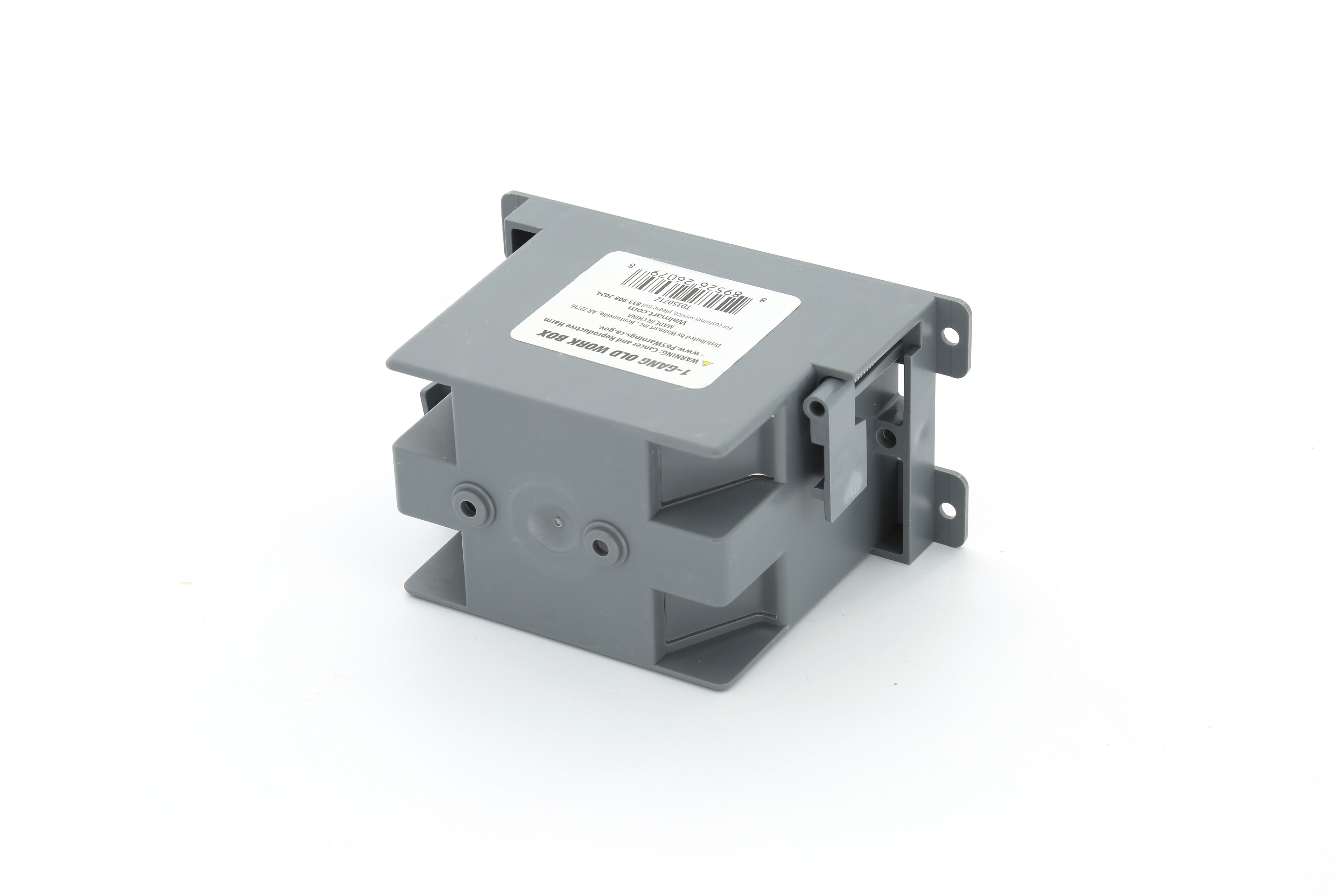 Hyper Tough PVC One-gang Box Receptacle Switch/Outlet