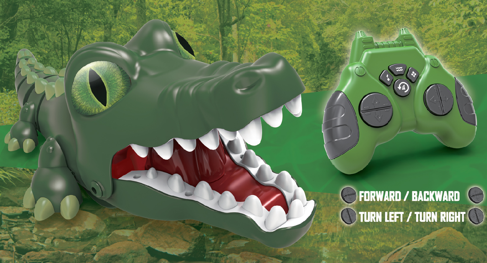 thumbnail video image 2 of Crazy Croc R/C, 2 of 6