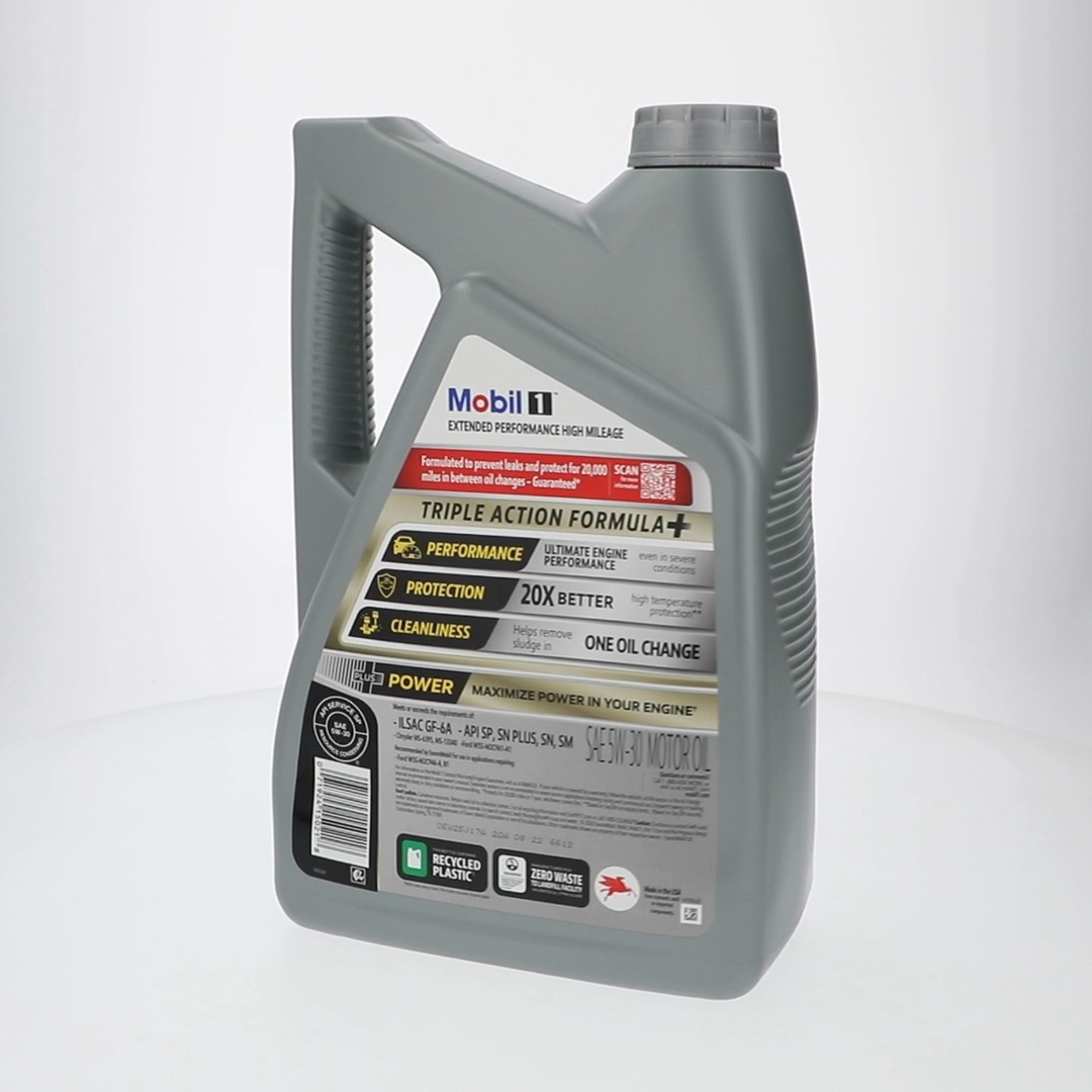 thumbnail image 2 of Extended Performance High Mileage Full Synthetic Motor Oil 5W-30 – 5 Quart 2 of 5