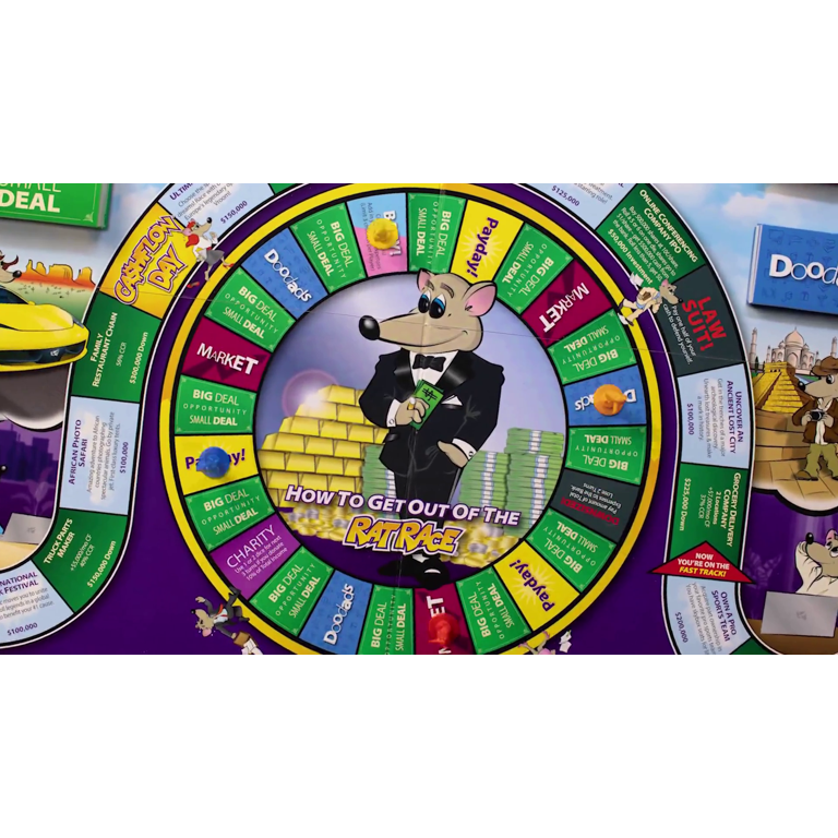 Rich Dad CASHFLOW Educational Board Game for Learning Financial