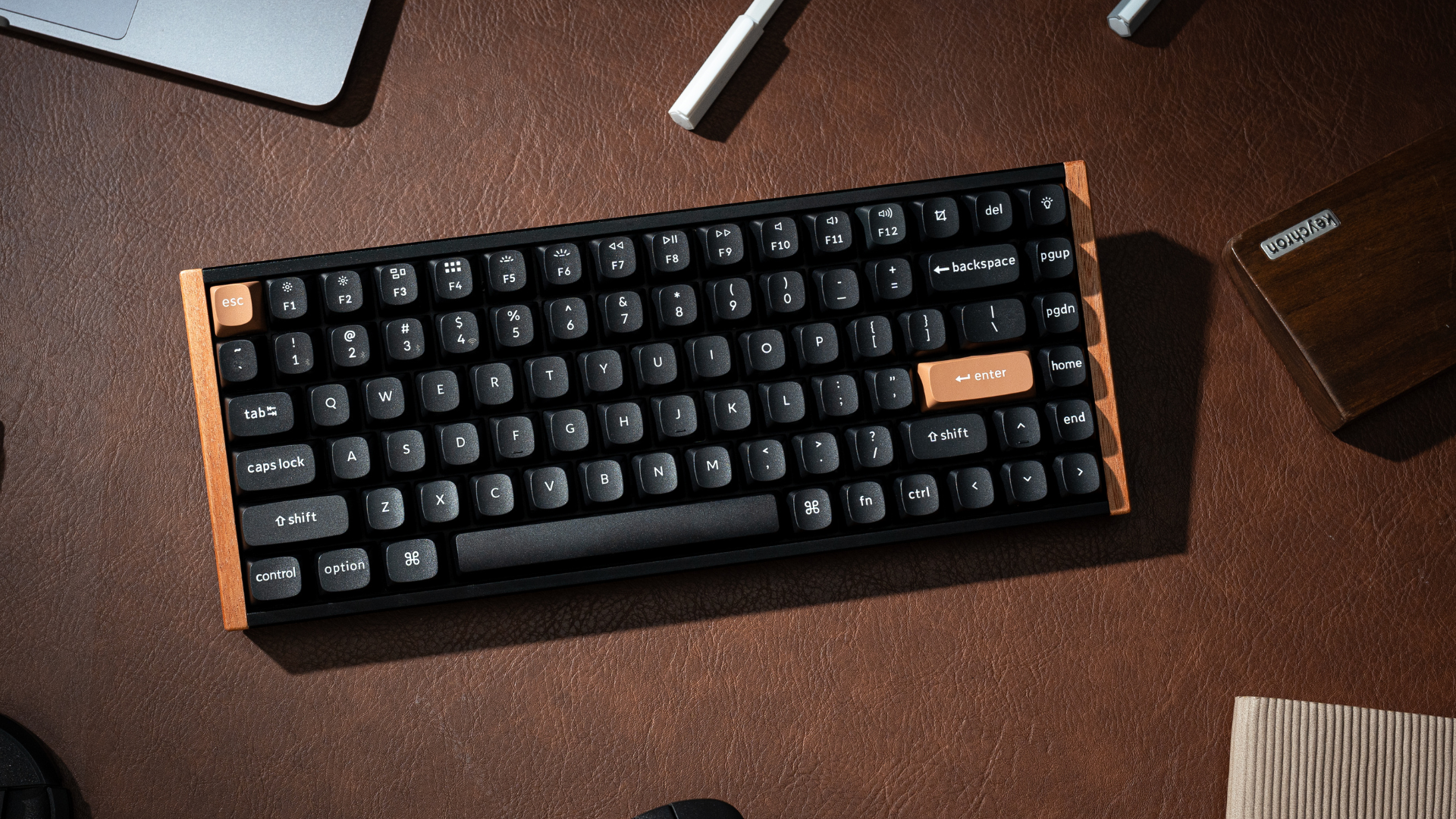 thumbnail video image 2 of Keychron K2 HE Rapid Trigger Wireless Custom Mechanical Keyboard with Hall Effect Gateron Double-Rail Magnetic Switch, QMK 2.4 GHz Bluetooth 5.2 RGB Compatible with Mac Windows Linux, 2 of 8