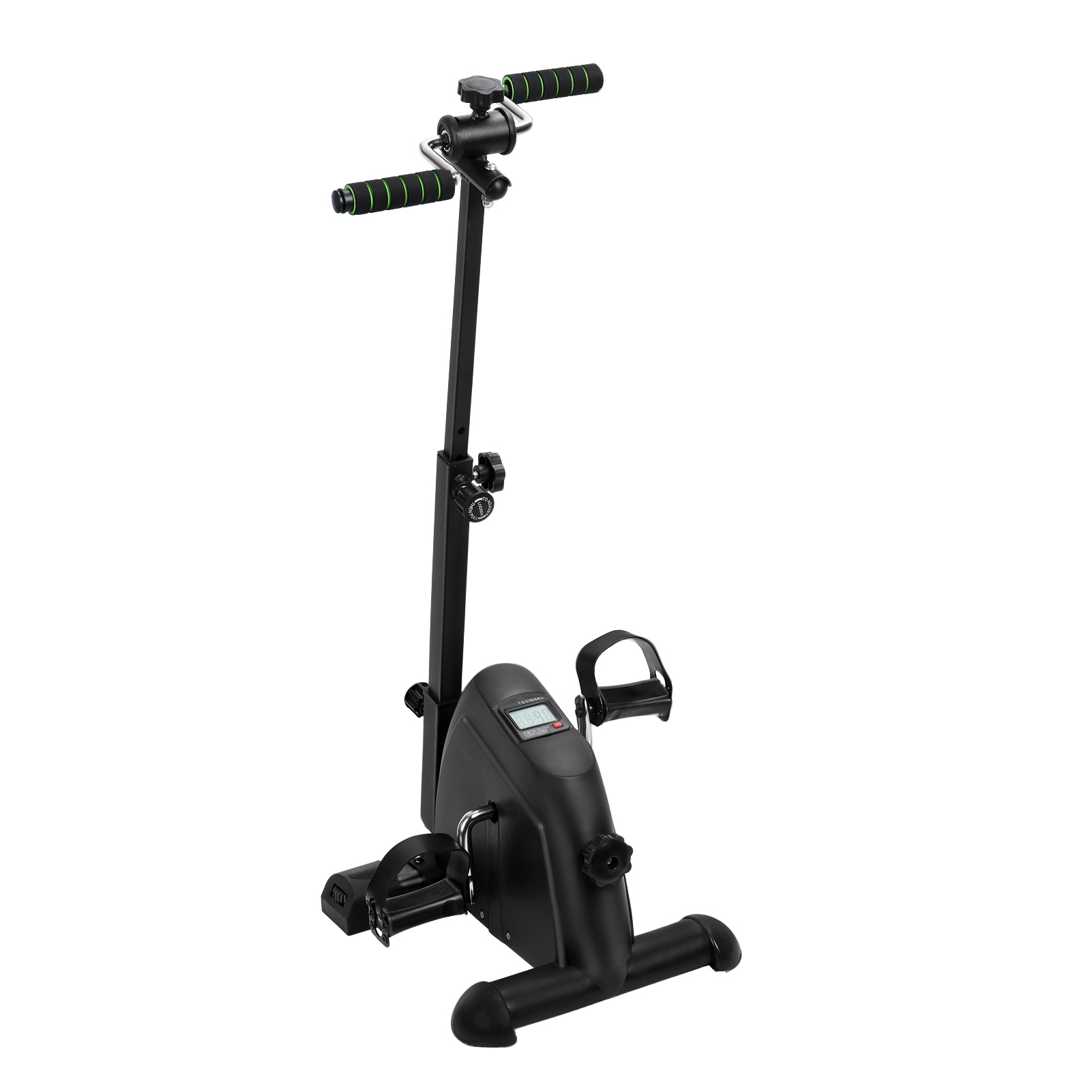thumbnail video image 2 of Elderly Exercise Bike, Hand Arm Leg Knee Peddler, Upper Lower Limb Rehabilitation Machine, Adjustable Fitness Equipment for Seniors, Home Pedal Exercise Bike with Gloves Handle-Black, 2 of 14