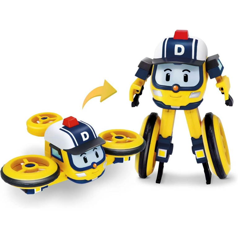 Robocar POLI Toys DRONEY Transforming Robot Action Figure, 4-inch