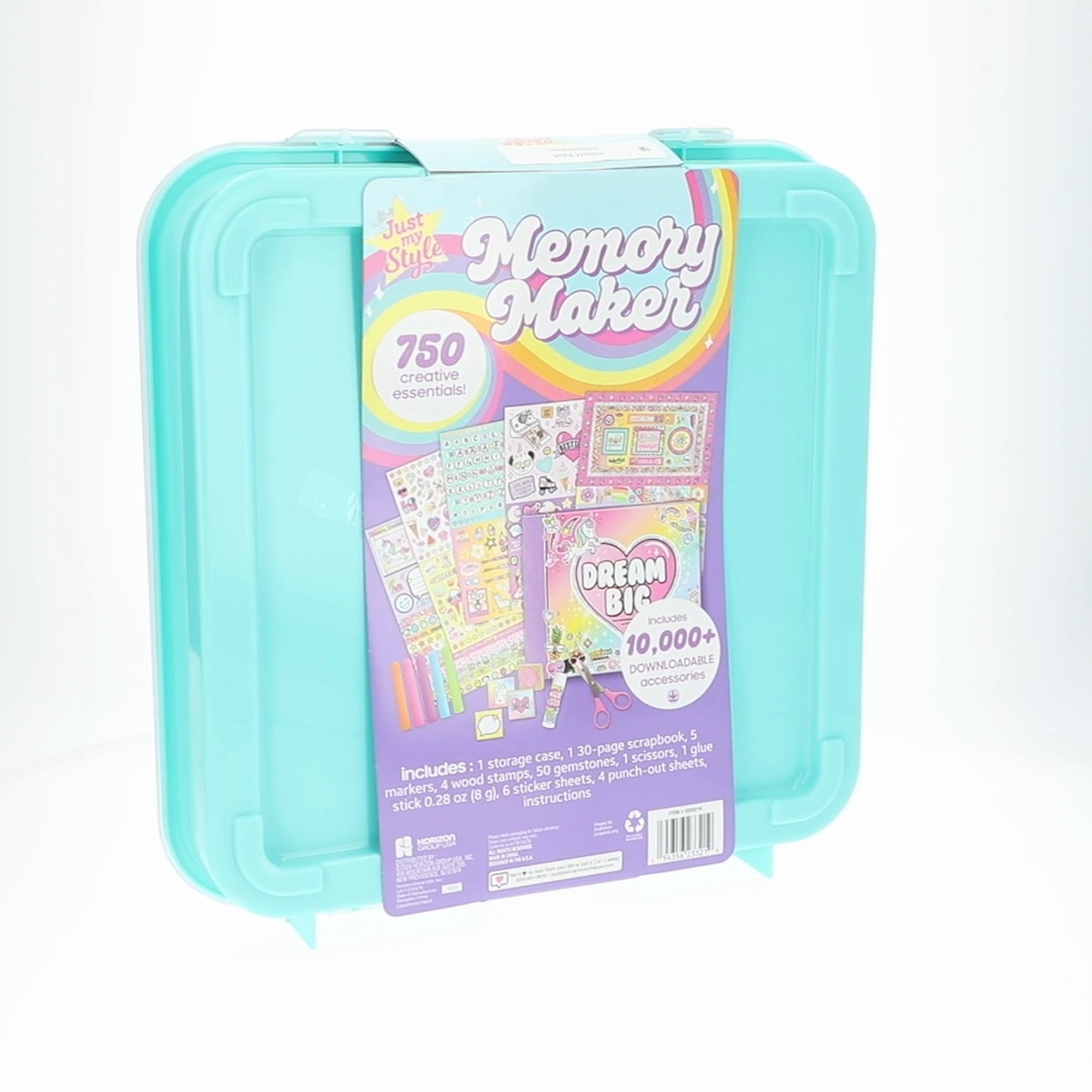 Just My Style Multicolor Scrapbook and Cards Stationery Set, Paper