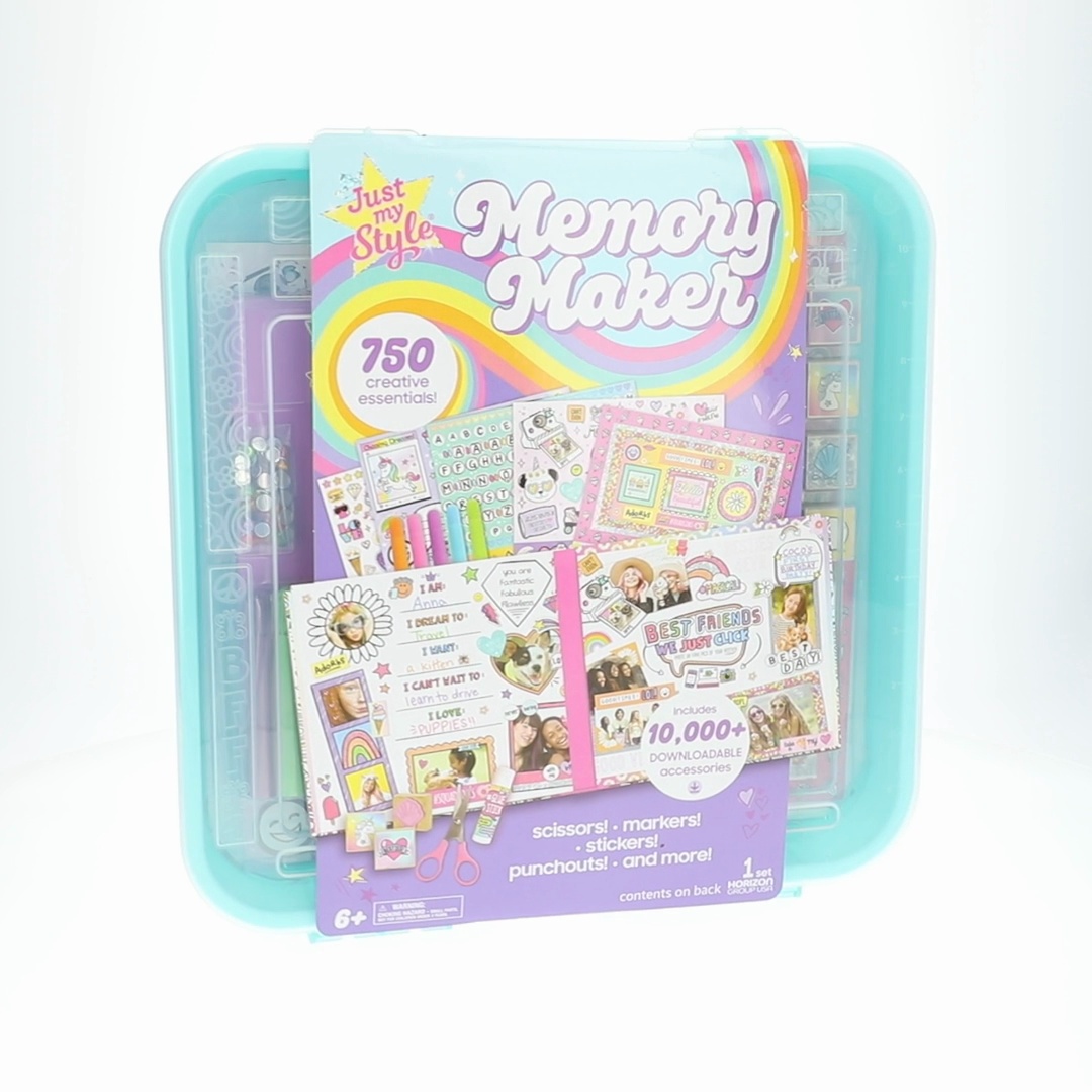 Just My Style Multicolor Scrapbook and Cards Stationery Set, Paper