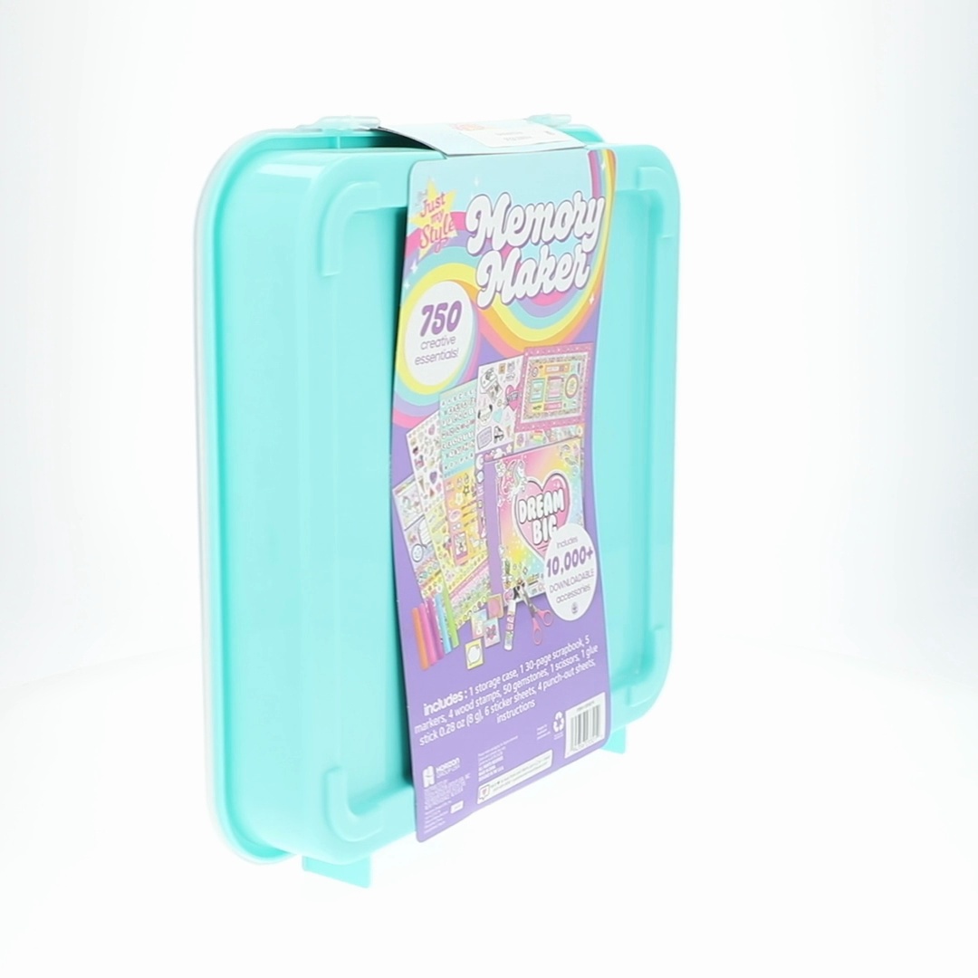 Just My Style Multicolor Scrapbook and Cards Stationery Set, Paper