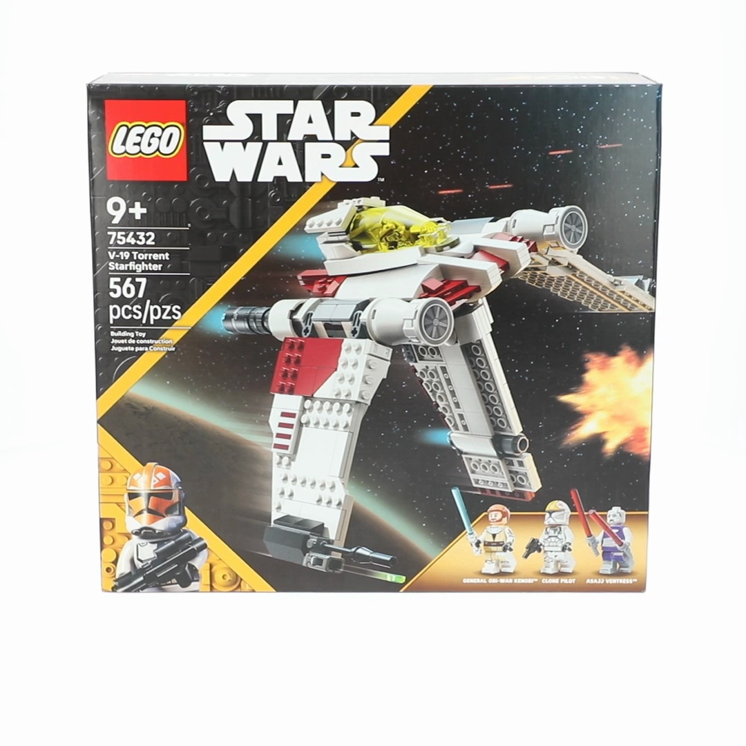 LEGO, Star Wars: The Clone Wars V-19 Torrent Starfighter, 75432