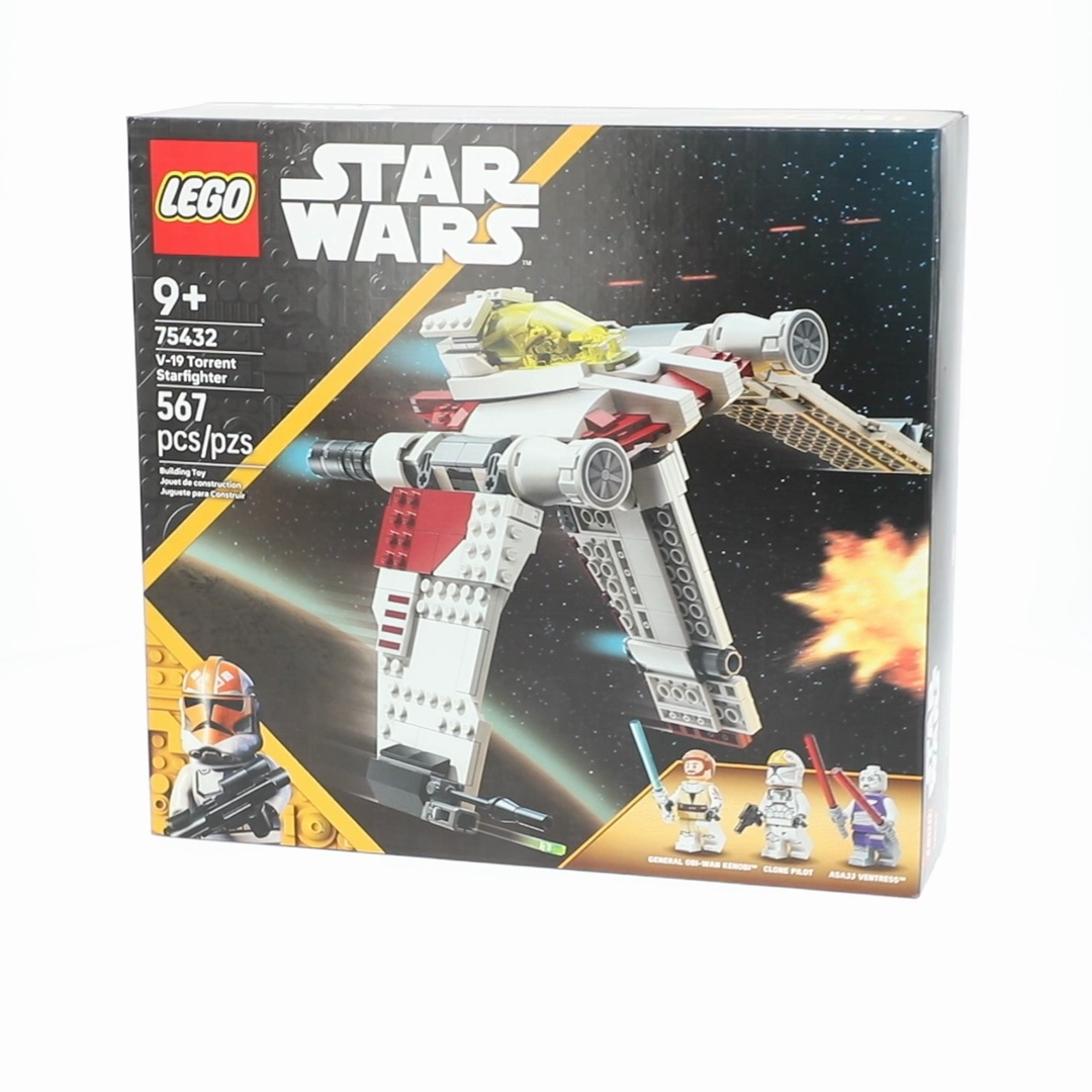 LEGO, Star Wars: The Clone Wars V-19 Torrent Starfighter, 75432