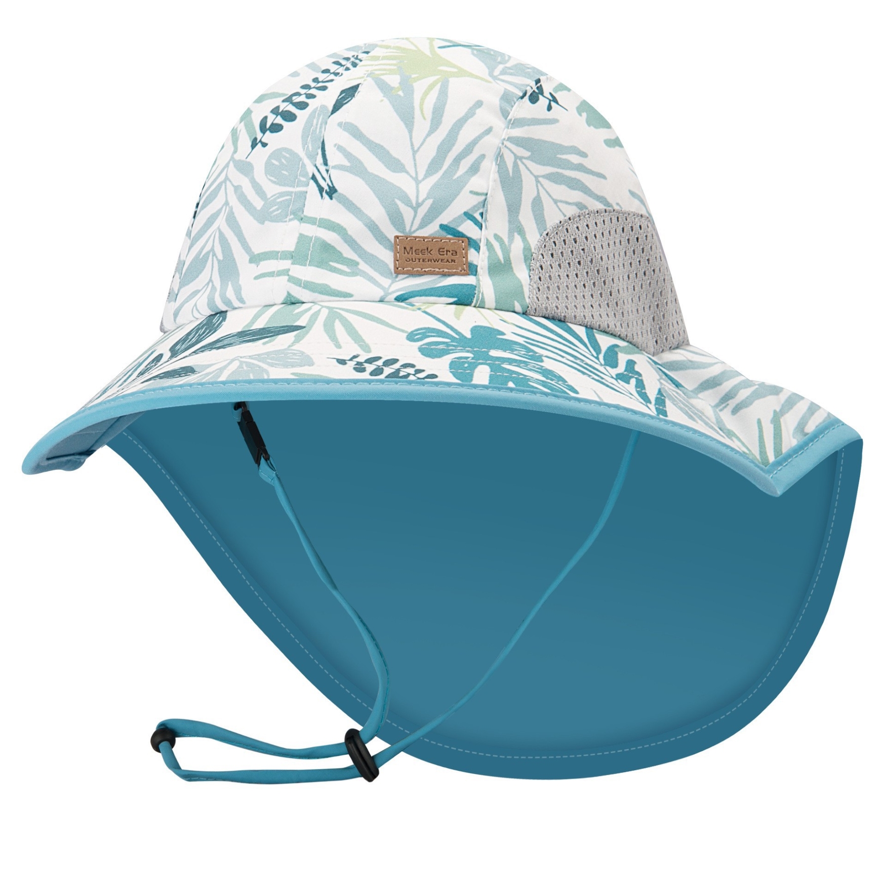 thumbnail video image 2 of Tisoloow Baby Sun Hats Boys Girls Summer UPF 50+ Sun Protection Toddler Beach Hat Neck Flap Kid Cap with Wide Brim Orange Large, 2 of 8