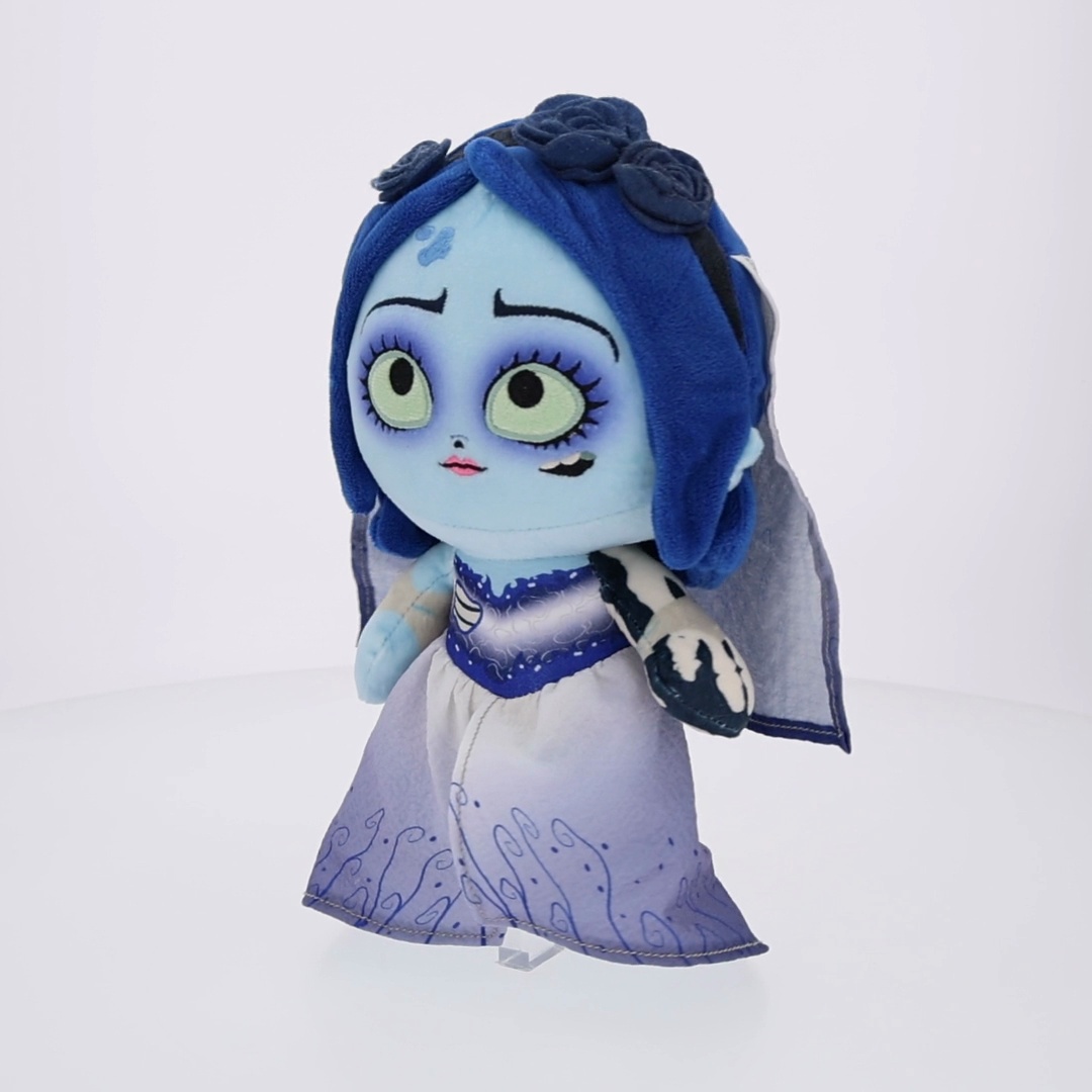 Warner Bros. 8 inch Emily Plush from Corpse Bride - Super-soft and
