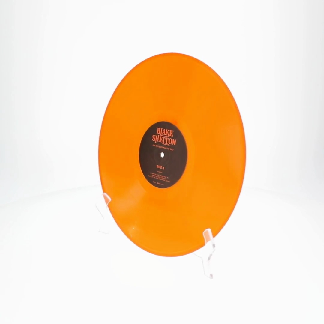 The Skatalite! オレンジビニールレコード Blake Shelton - For Recreational Use Only - Walmart Exclusive