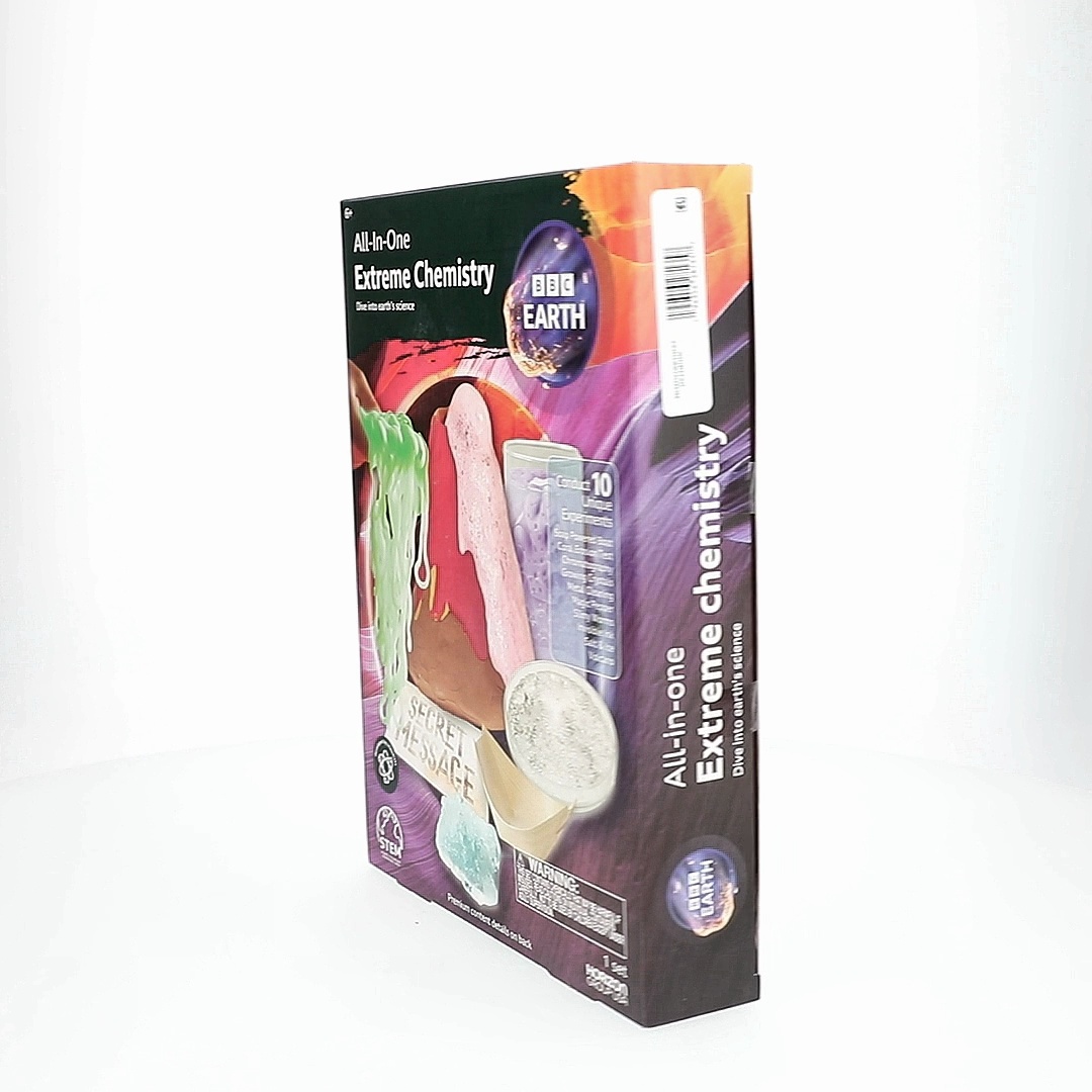 BBC Earth All-in-One Extreme Chemistry Set, STEM science