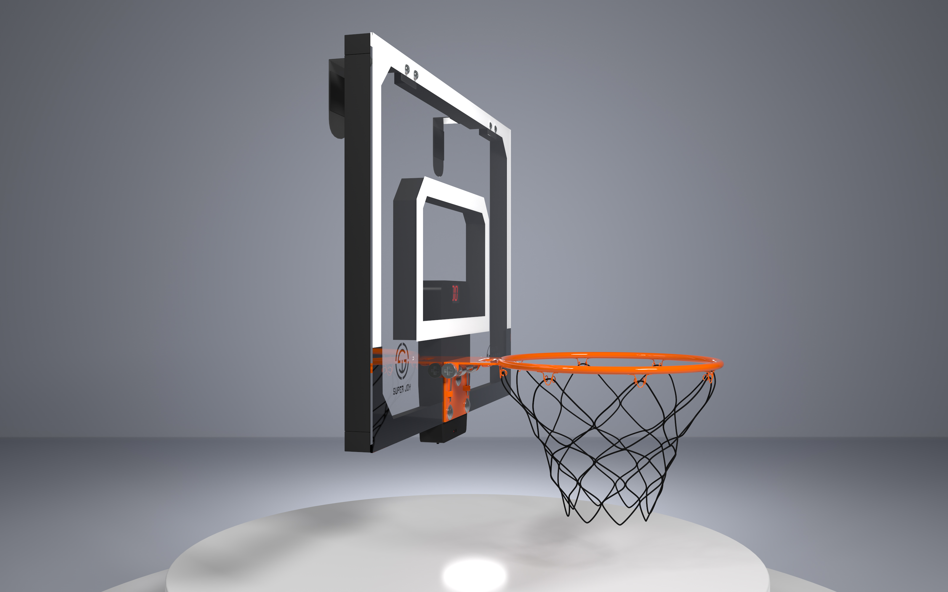 Super Joy Indoor Mini Basketball Hoop and Balls 17.8 x 14'' - Basketb –  ManCave Games