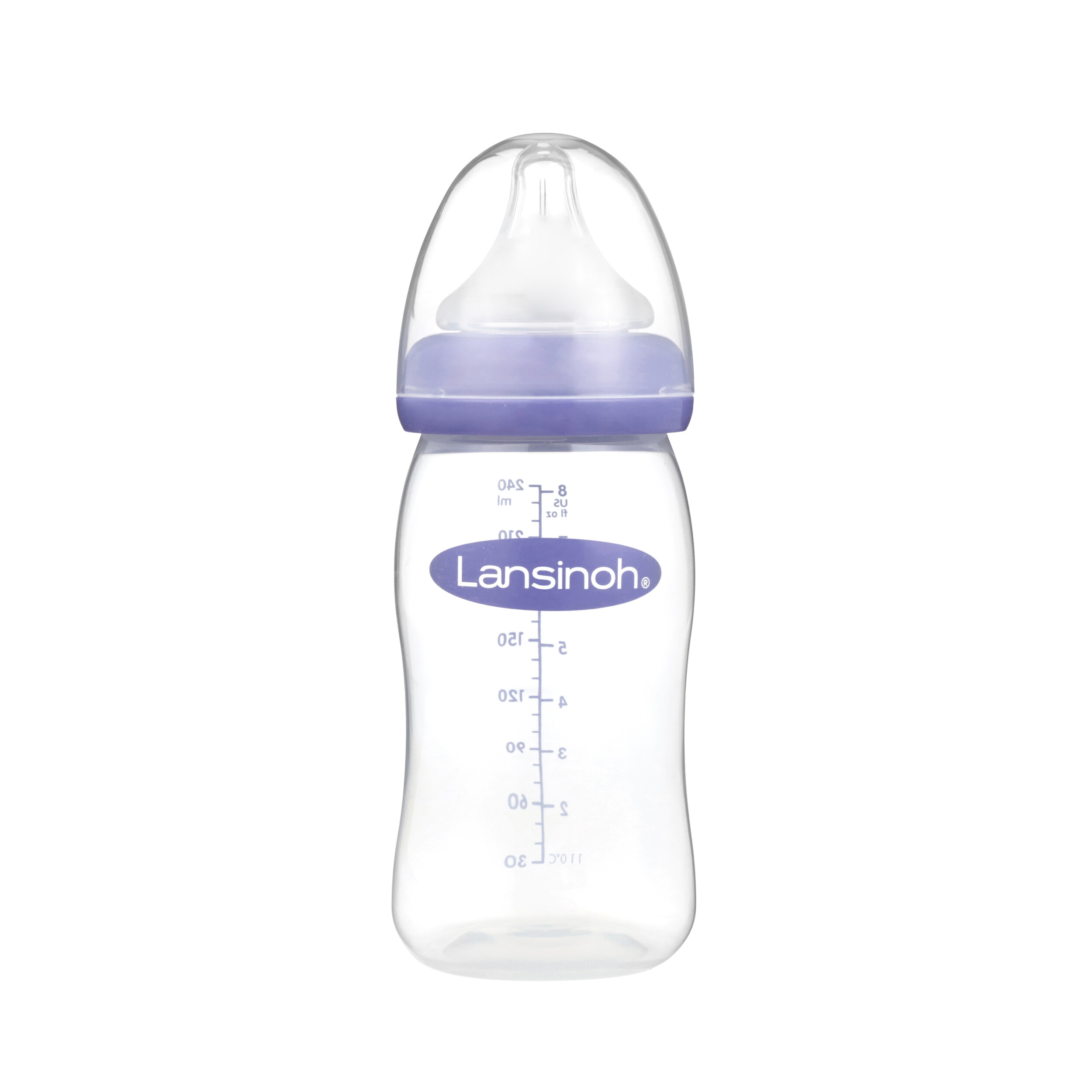 Lansinoh Breastfeeding Bottle for Baby with NaturalWave Nipple, 8
