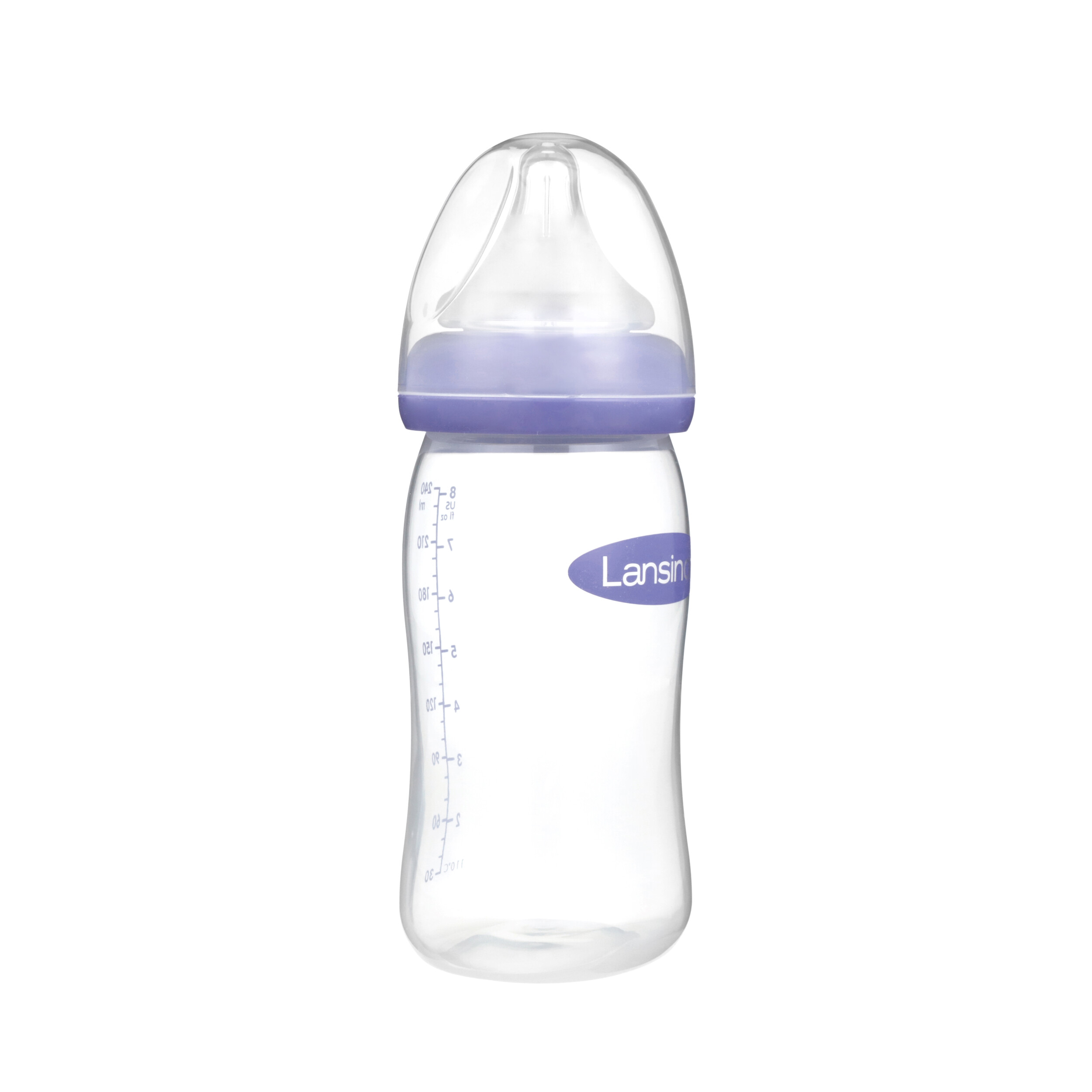 Lansinoh Breastfeeding Bottle for Baby with NaturalWave Nipple, 8