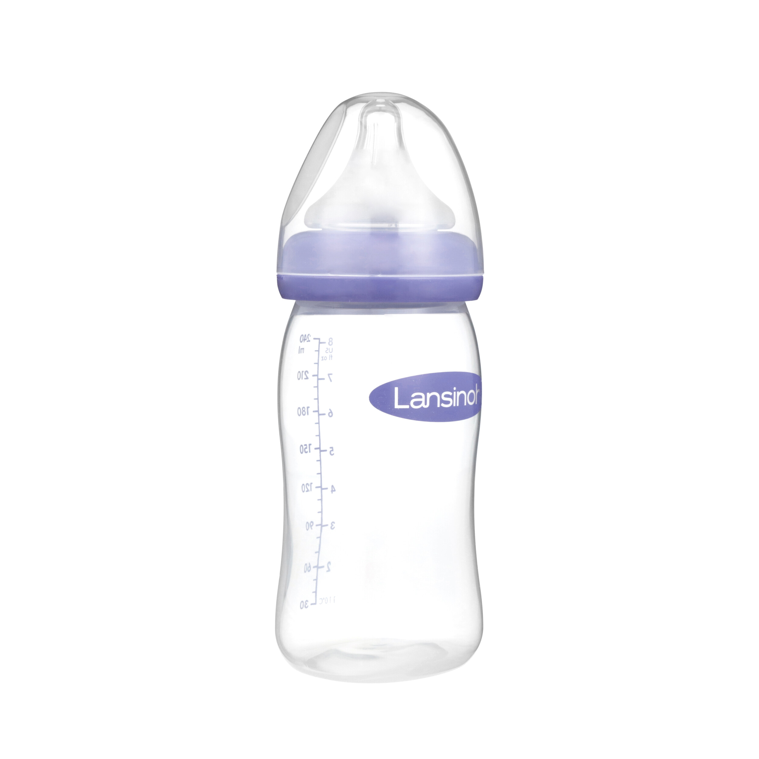 Lansinoh Breastfeeding Bottle with NaturalWave Nipple, 2x240ml