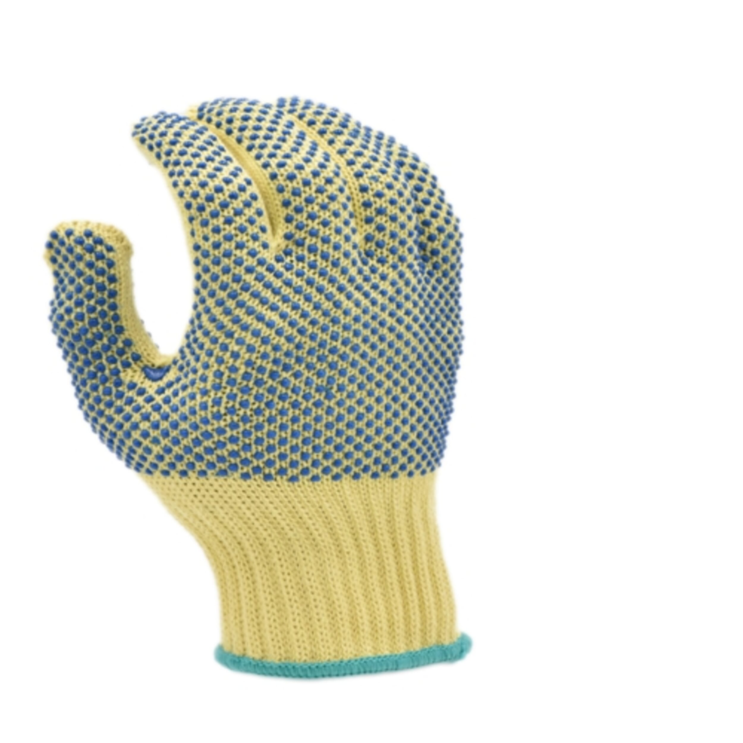 G & F Work Gloves DuPont Kevlar 100% Safe Cut Resistant PVC Dots, Size  Medium 