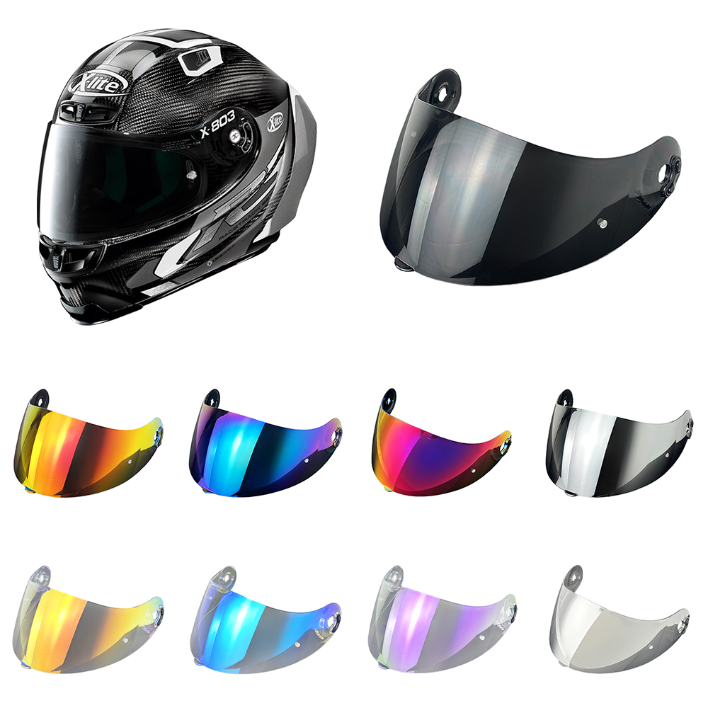 nolan helmet face shield BSTOP X803 Visor for Xlite X803 X803RS X802RR Shield Uv Protected Windshield Moto Accessories (Black-day use only) : Automotive the N60 Nolan N90 / N91 Face