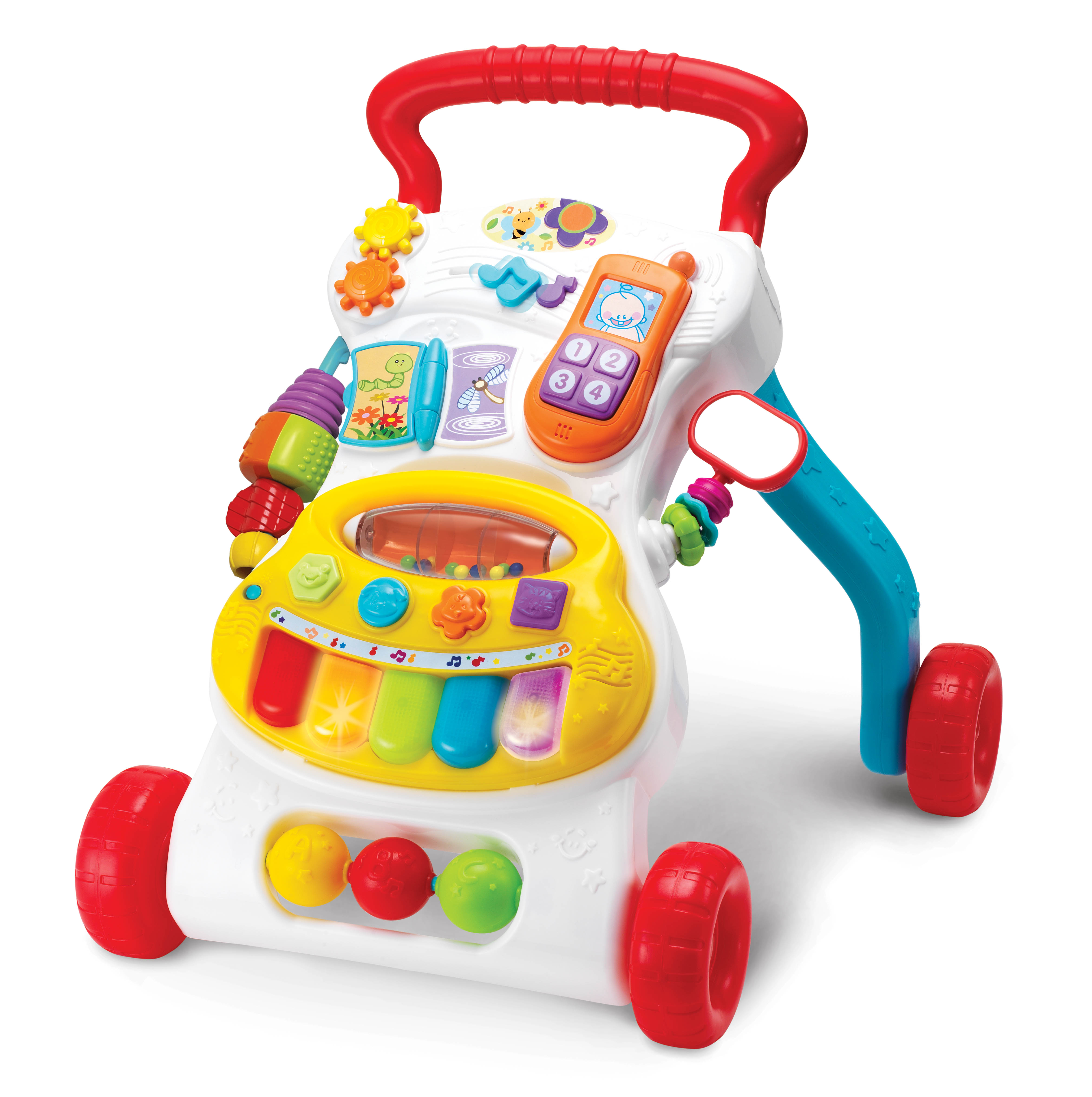 thumbnail video image 2 of Winfun Grow with Me Musical Walker for Ages 6 to 36 Months, 2 of 14