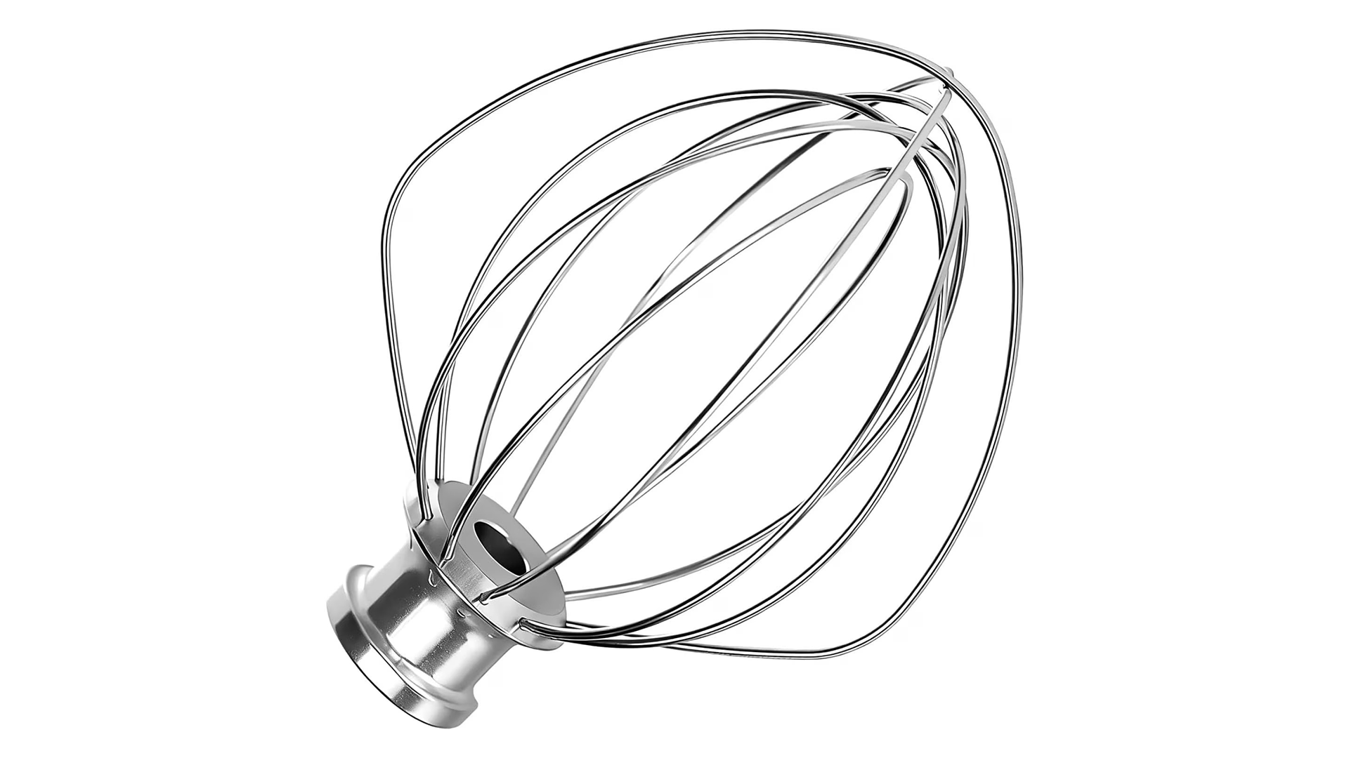 thumbnail video image 2 of Stainless Steel 6-Wire Whip for KitchenAid Bowl-Lift Mixers 5-6 Qt, Compatible with Pro 5 Plus, Professional 600, KP26, KV25 – Replaces KN256WW, Food-Grade & Dishwasher Safe, 2 of 10