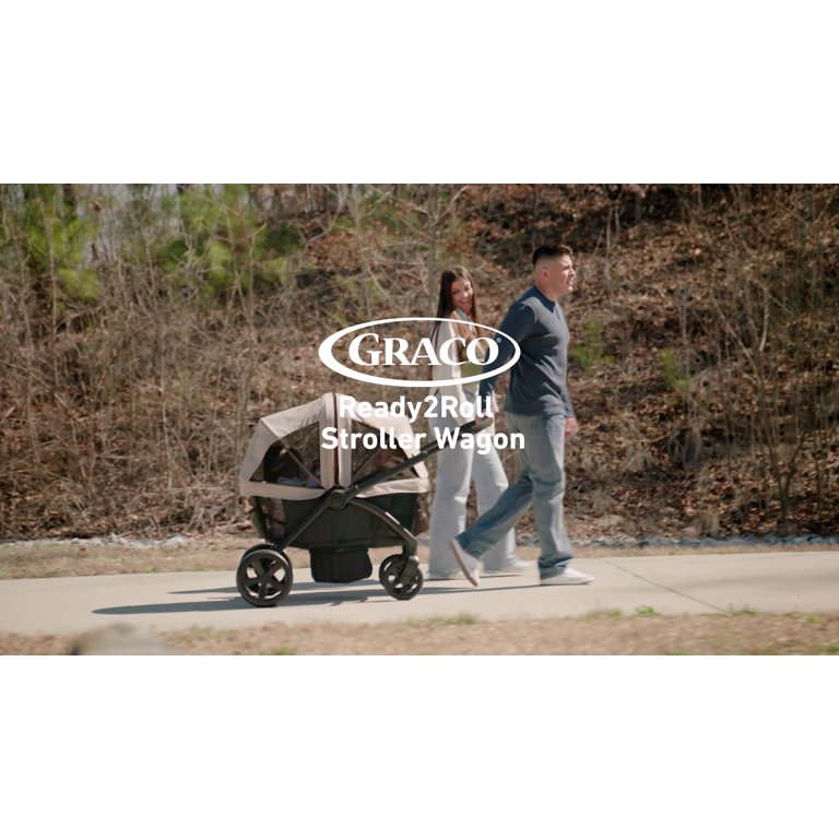 Graco Ready2Roll Stroller Wagon, Pinnacle Beige