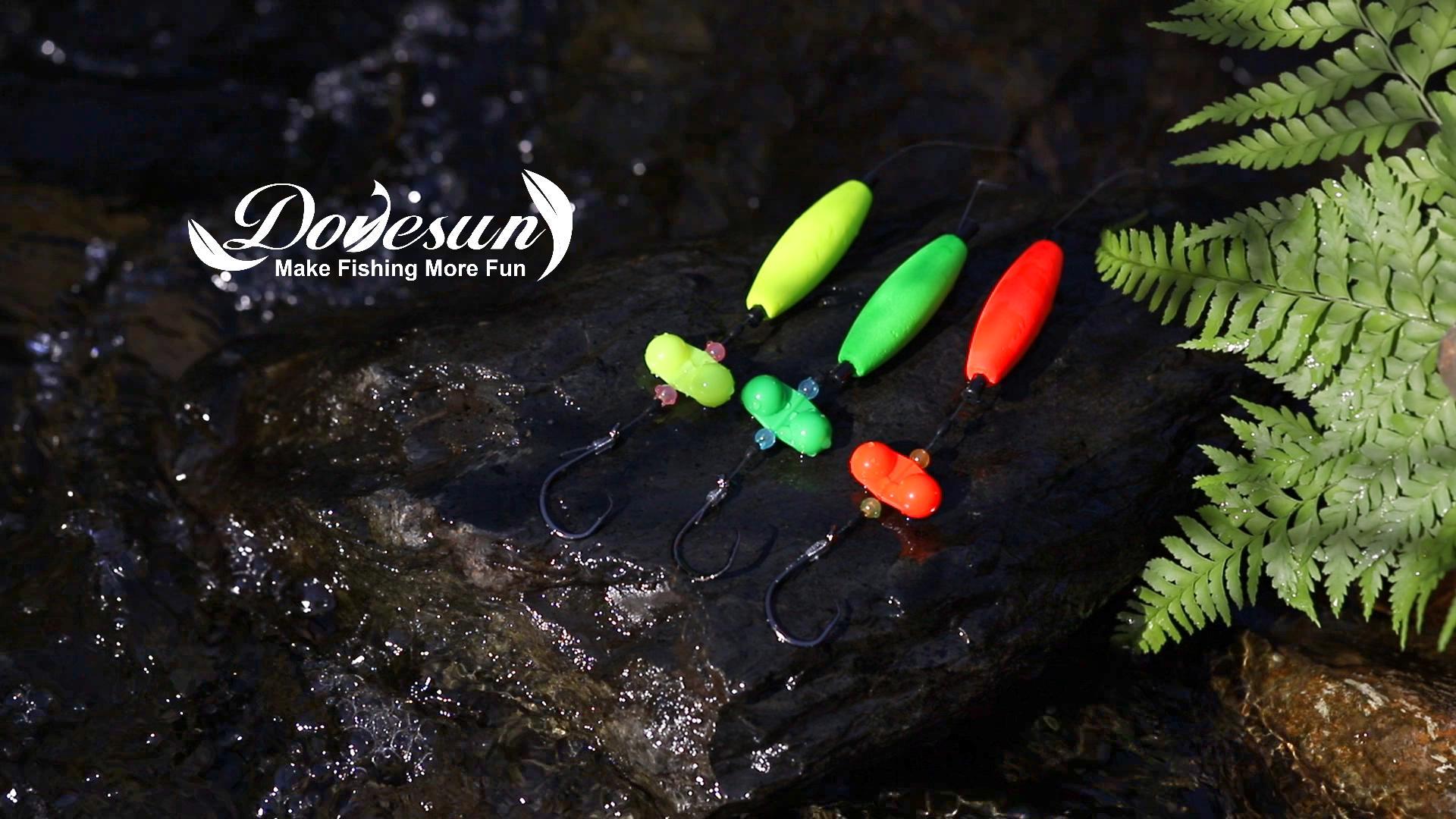 Dovesun Rattles Dovesun Catfish Float Rig 8/0 Circle Hook Rattles Santee Cooper 6PCS ...