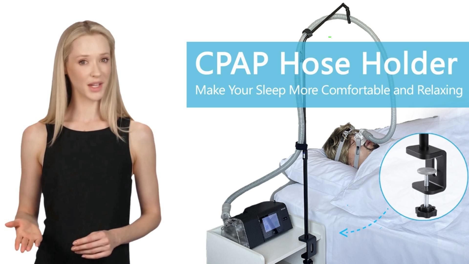 REAQER CPAP-Schlauchhalter – Verstellbar, Stabil, Produktbild-Vorschau 4