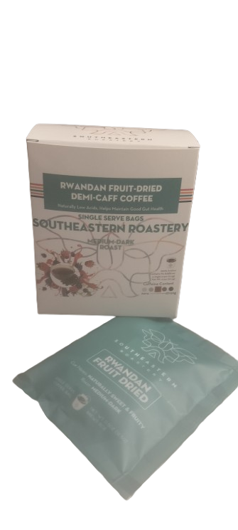 thumbnail video image 2 of Rwandan Fruit-Dried Demi-Caff Coffee, 2 of 6