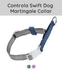 thumbnail video image 2 of BELLA & PAL Slip Martingale Collar for Dogs, Limited Slip Design, Reflective, Escape-Proof, Gentle Control, Adjustable Training Collar with Quick-Release Strong Buckle, S, 2 of 8