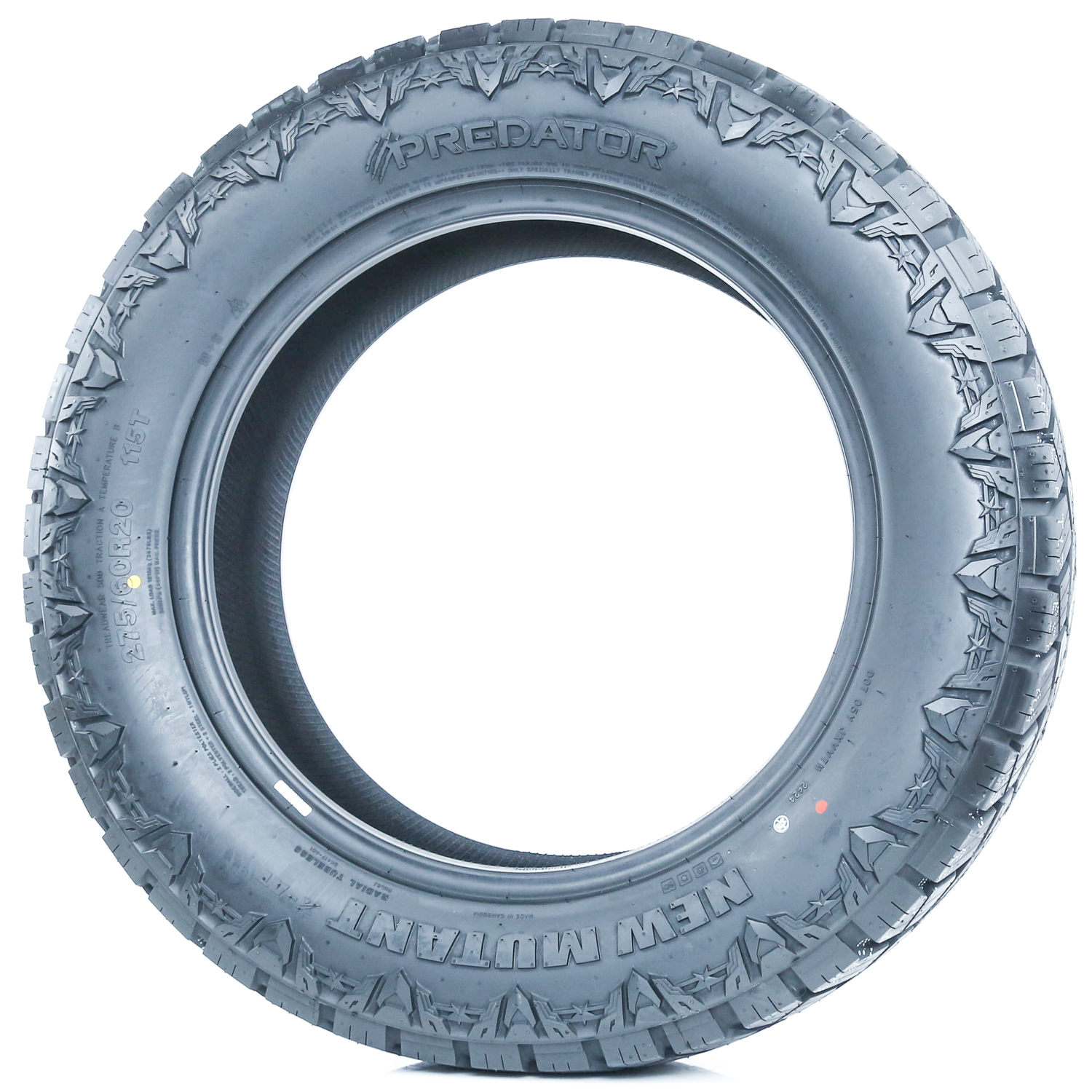 Tire Predator New Mutant X-AT 275/60R20 115T AT A/T All
