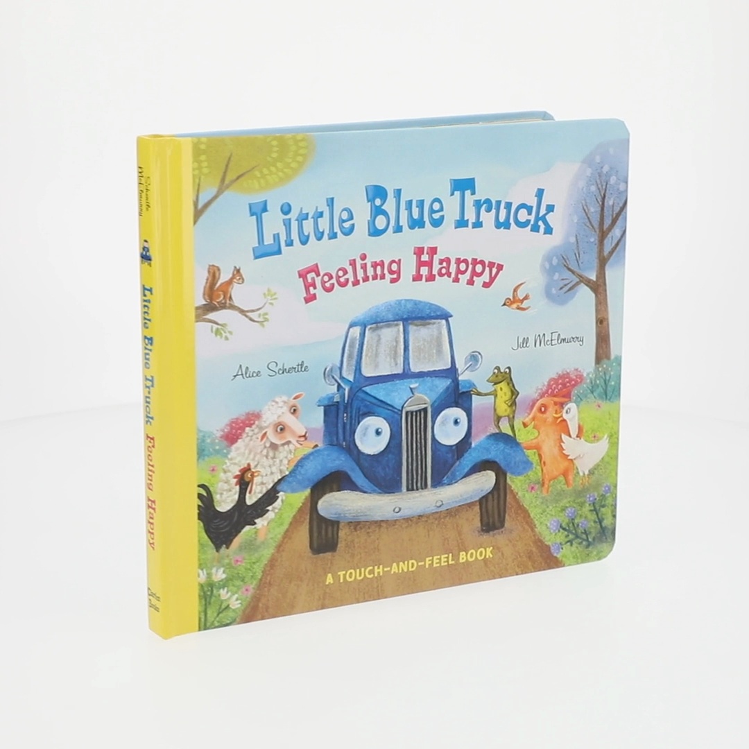 Alice Schertle Little Blue Truck Feeling Happy Touch-And-Feel
