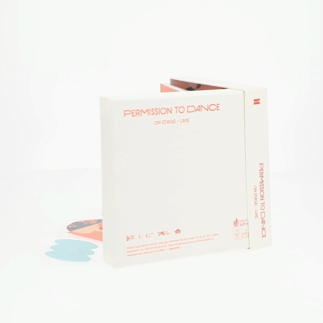 BTS - PERMISSION TO DANCE ON STAGE - LIVE [Contact ver.] - CD with