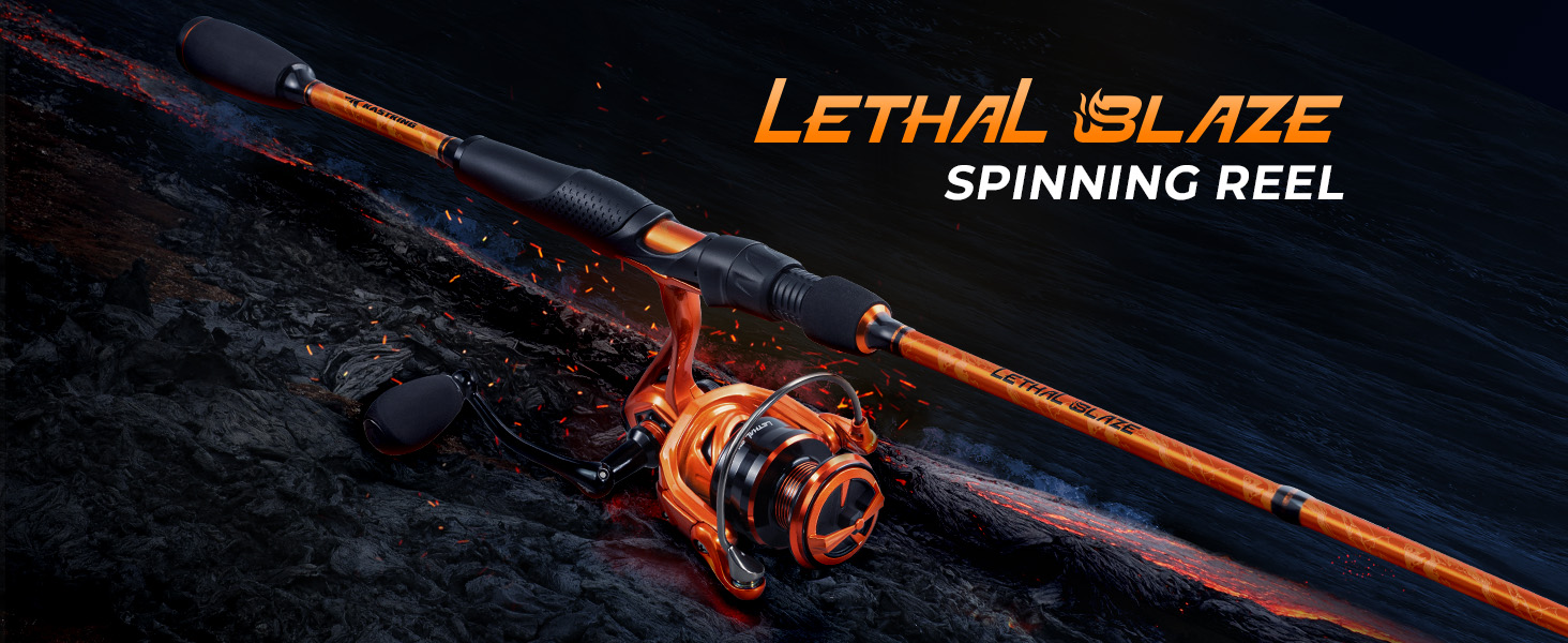 KastKing Spinning Fishing Reel, 17.6LBs Max Drag, 5.2:1, Ultra-Smooth ...