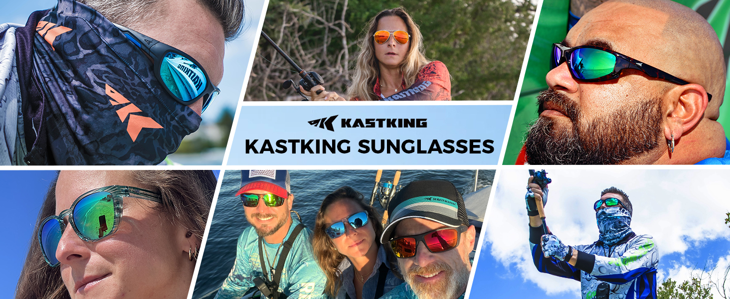 thumbnail video image 2 of KastKing Polarized Sport Sunglasses Ideal for Driving Fishing Cycling and Running,UV Protection- Huzzah, 2 of 9