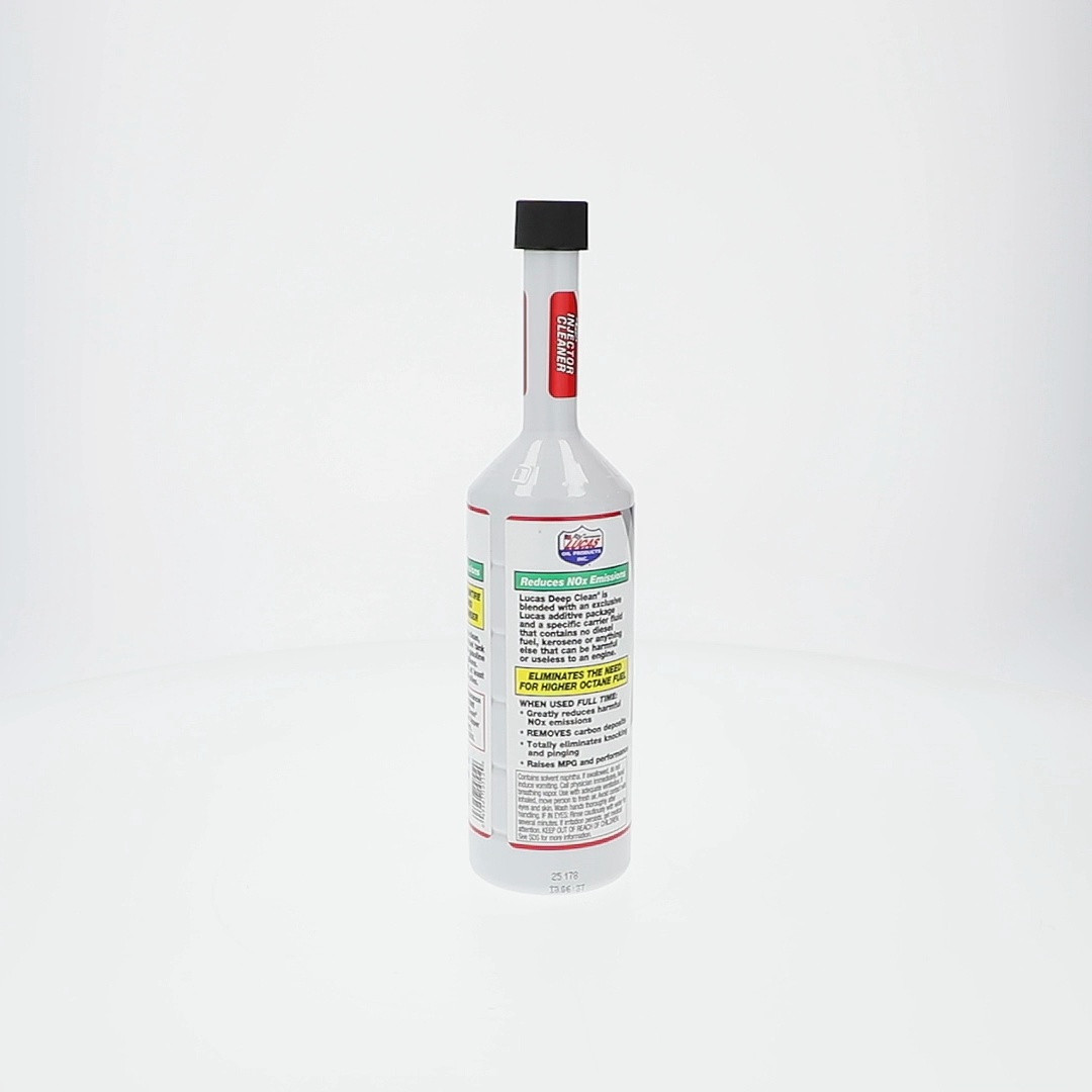 6 pack) Lucas Oil 10512 Deep Clean Fuel System Cleaner Performance