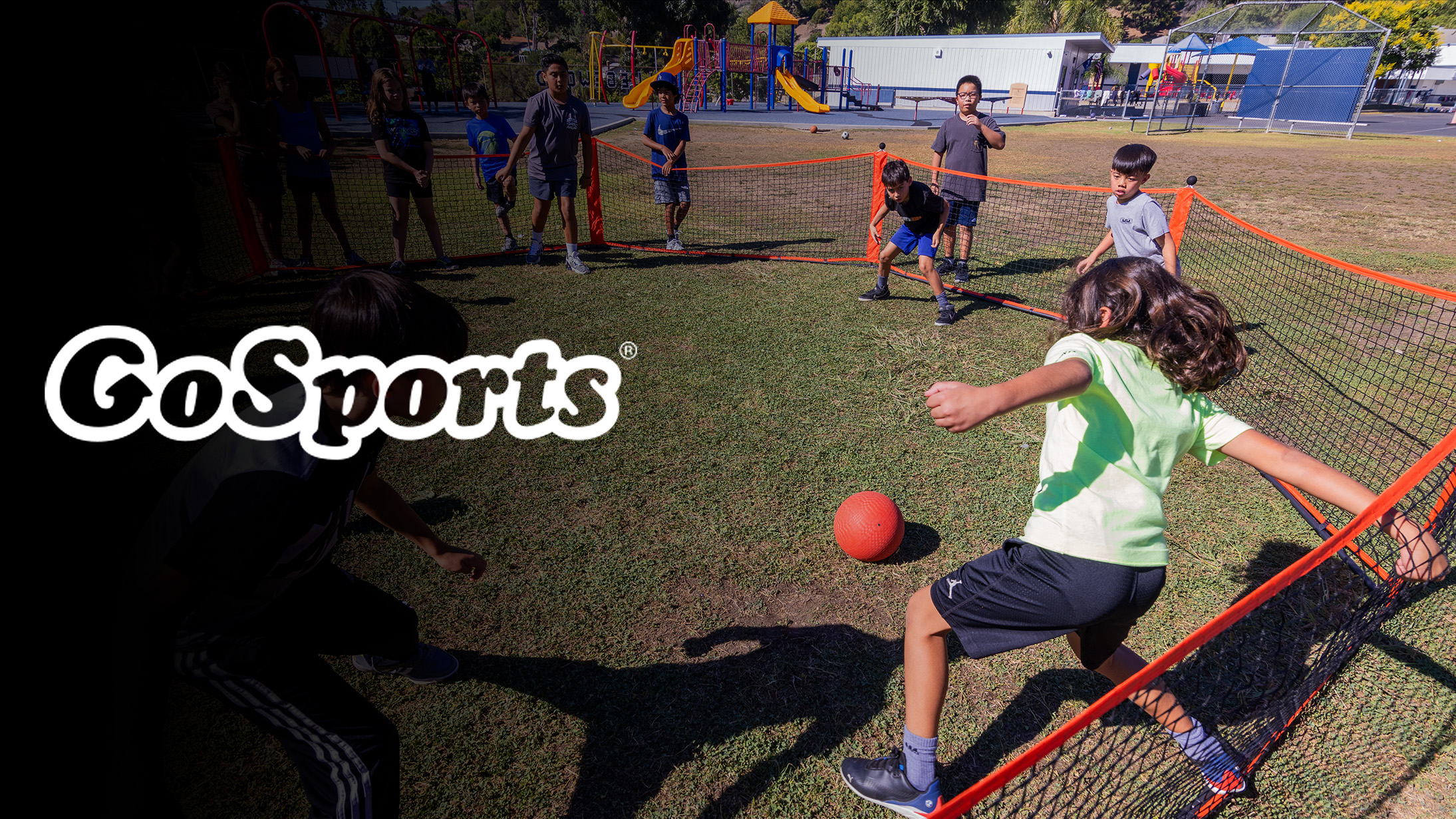 thumbnail video image 2 of GoSports Gagagon 10 ft Gaga Ball Pit - Portable Indoor/Outdoor Game Set - Includes 2 Balls and Carrying Case, 2 of 7