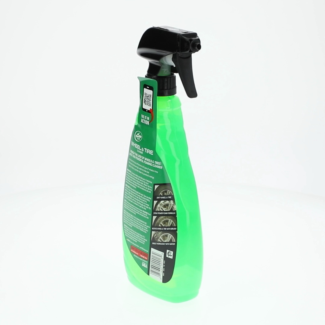 2 pack) Turtle Wax 50814 Wheel and Tire Cleaner Trigger, 23 oz