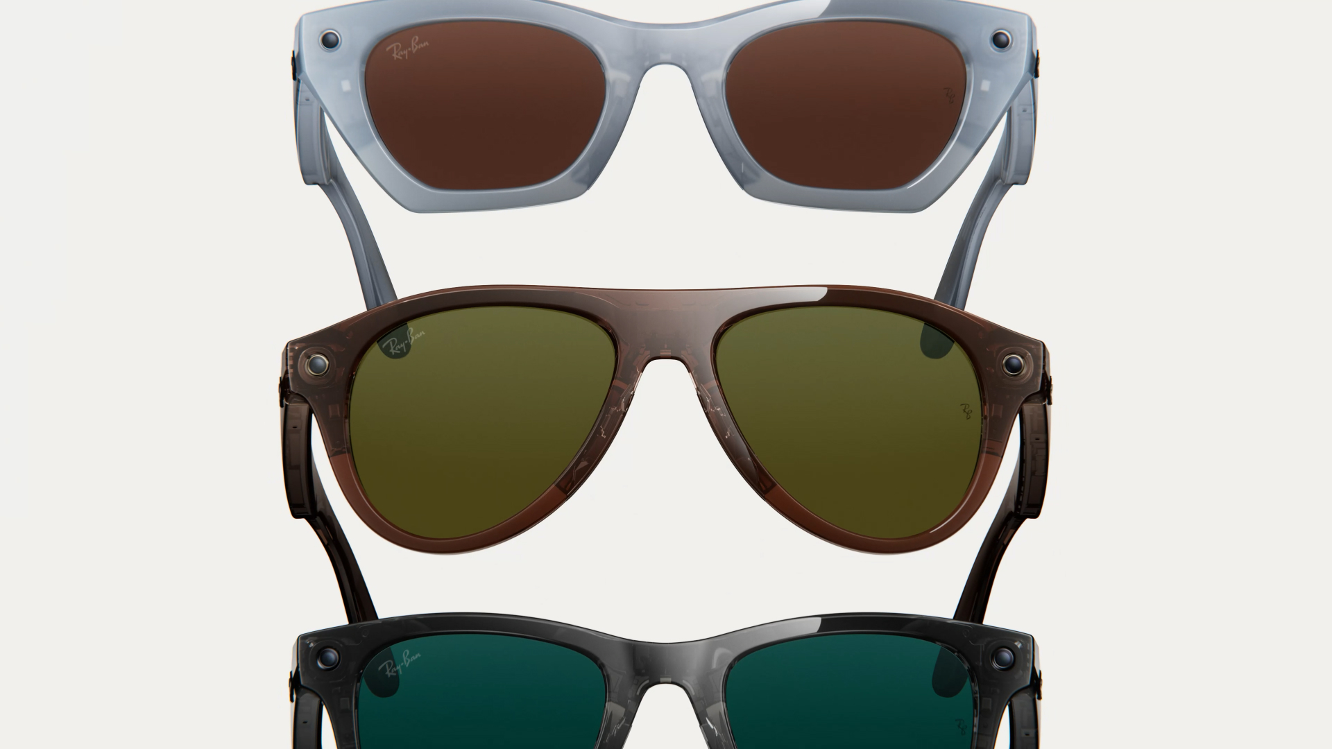 thumbnail video image 2 of Ray-Ban Meta (Gen 3) Wayfarer, Matte Black, Clear Lenses, 2 of 7